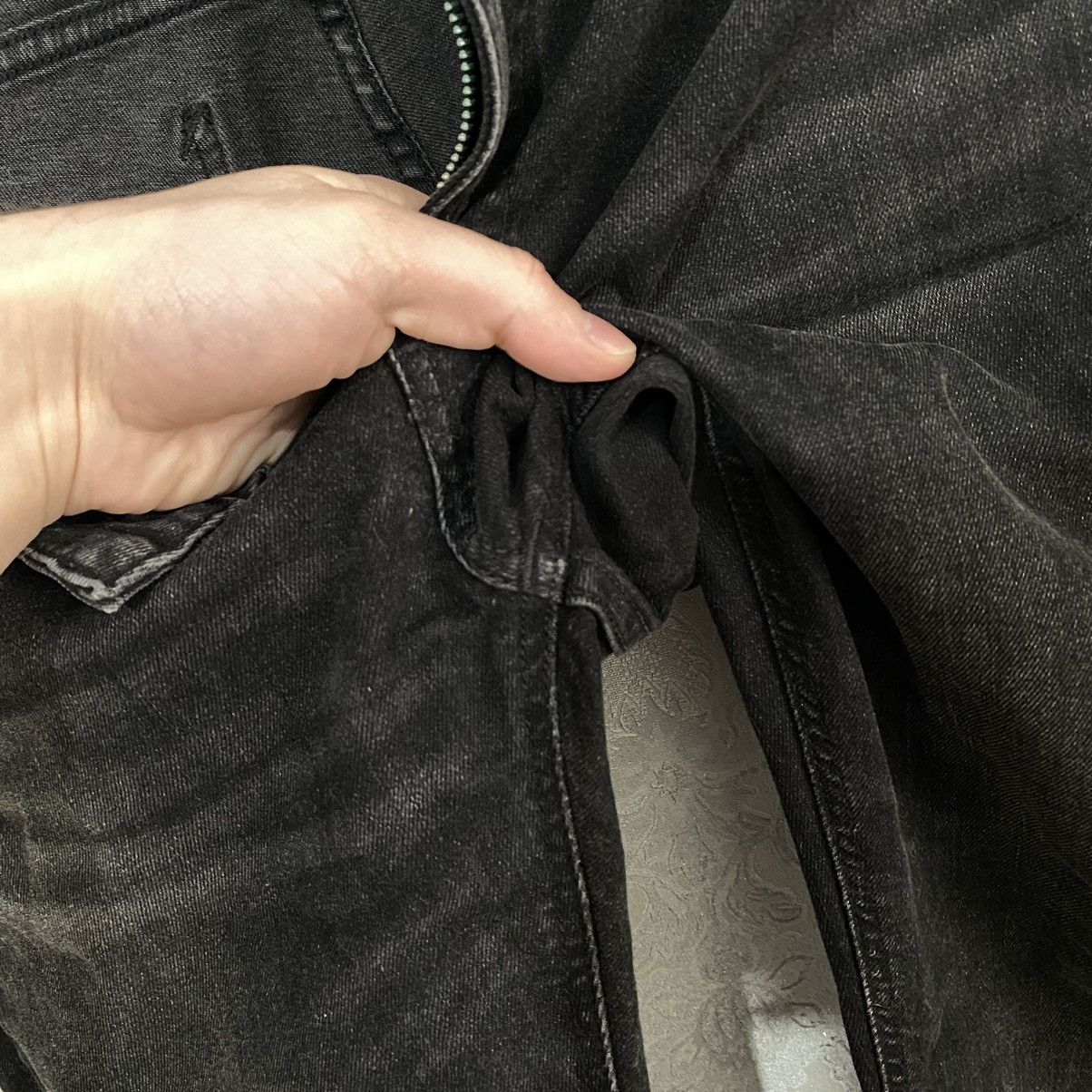 Nudie Jeans Nudie Jeans Grim Tim Black Denim Men’s Pants Size US 31 - 13 Thumbnail