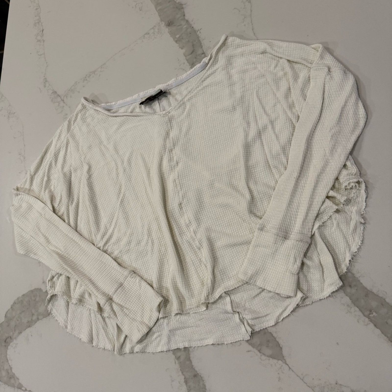 Anthropologie Saturday Sunday x Anthropologie Waffle Knit Womens Large Size L / US 10 / IT 46 - 2 Thumbnail