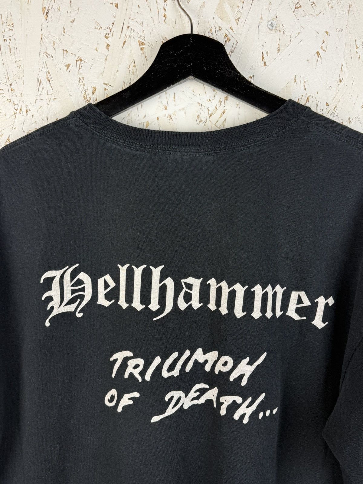 Band Tees Vintage Hellhammer Triumph Of Death Extreme Metal T-Shirt XL Size US XL / EU 56 / 4 - 5 Thumbnail