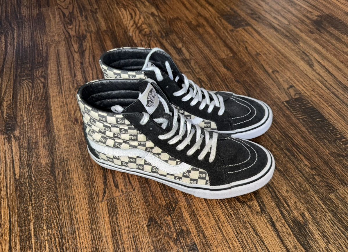 Supreme Checkered Vans Supreme Checkered Vans Low New Arrivals