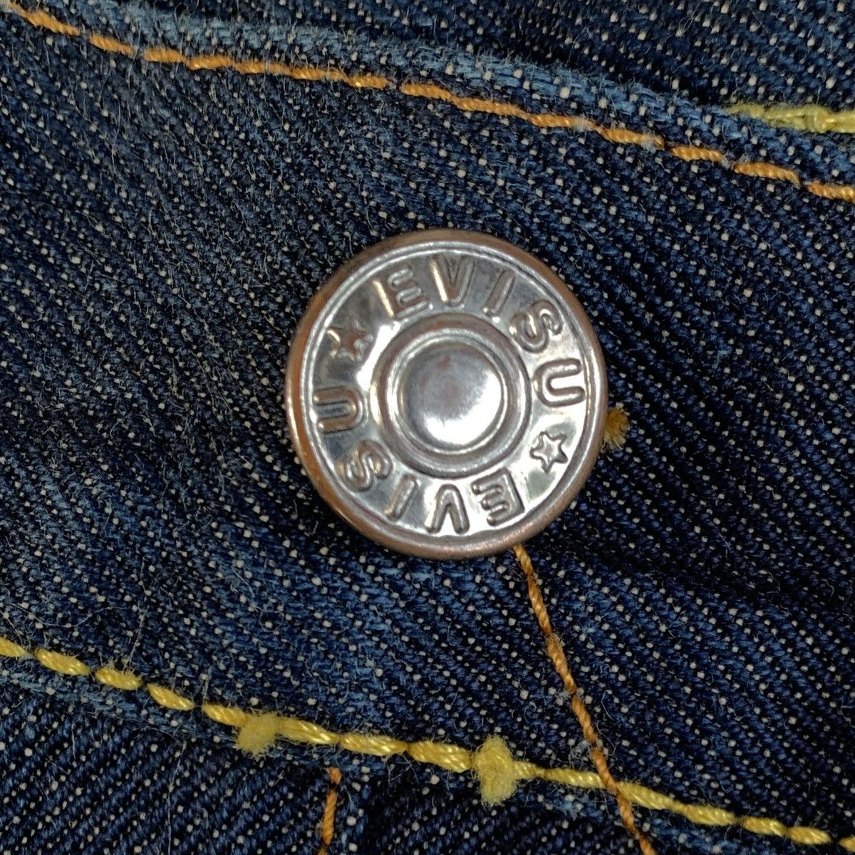 Evisu Vintage Evisu Buckle Back Koi Fish Painted Selvedge Denim Size US 30 / EU 46 - 12 Thumbnail