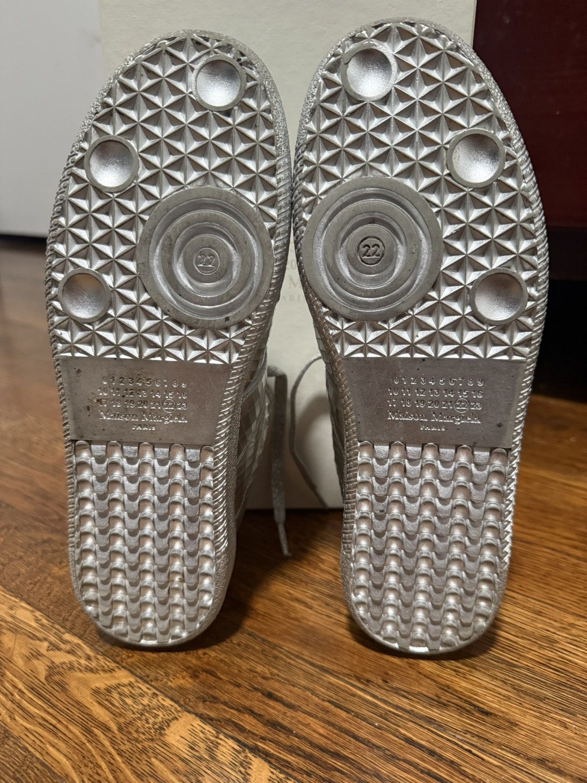 Maison Margiela RARE Maison Margiela SS18 GAT disco ball low top sneakers Size US 6.5 / EU 39-40 - 9 Thumbnail