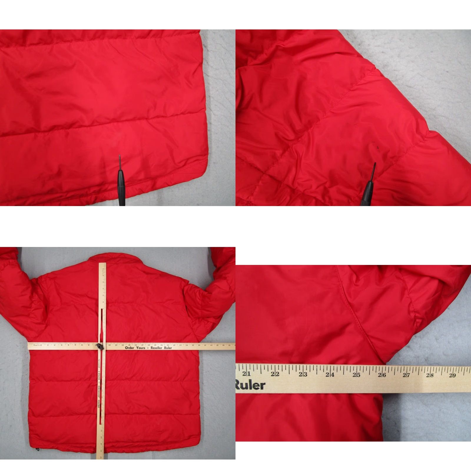 J.Crew J.CREW Jacket XL Red Down Full Zip Quilted Puffer Gorpcore Mens Size US XL / EU 56 / 4 - 8 Thumbnail