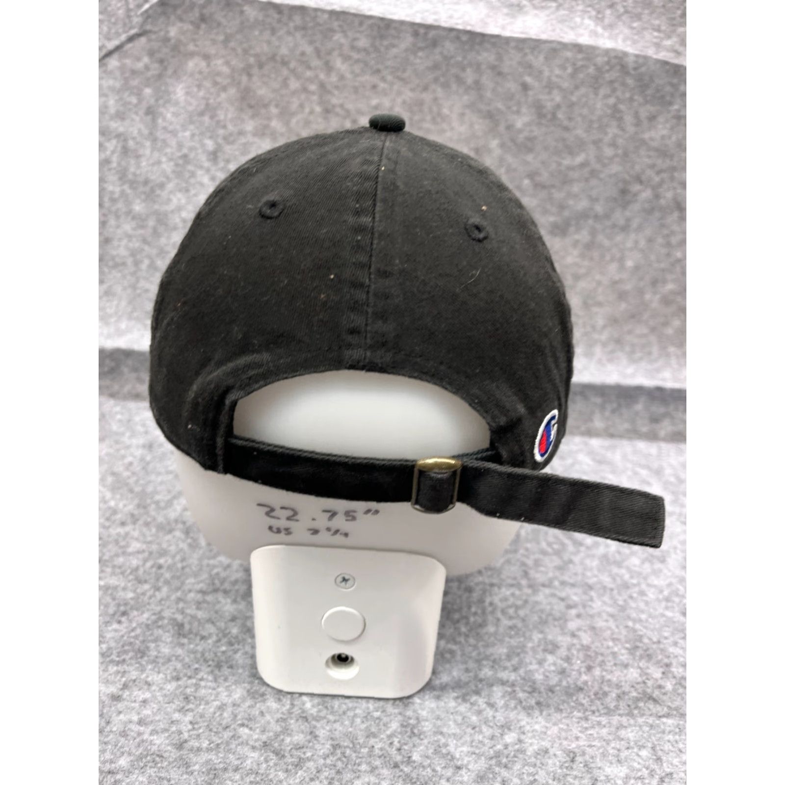 Champion Champion Adjustable Golf Hat Cap Black One Size Cotton Outdoor Mens Size ONE SIZE - 6 Thumbnail