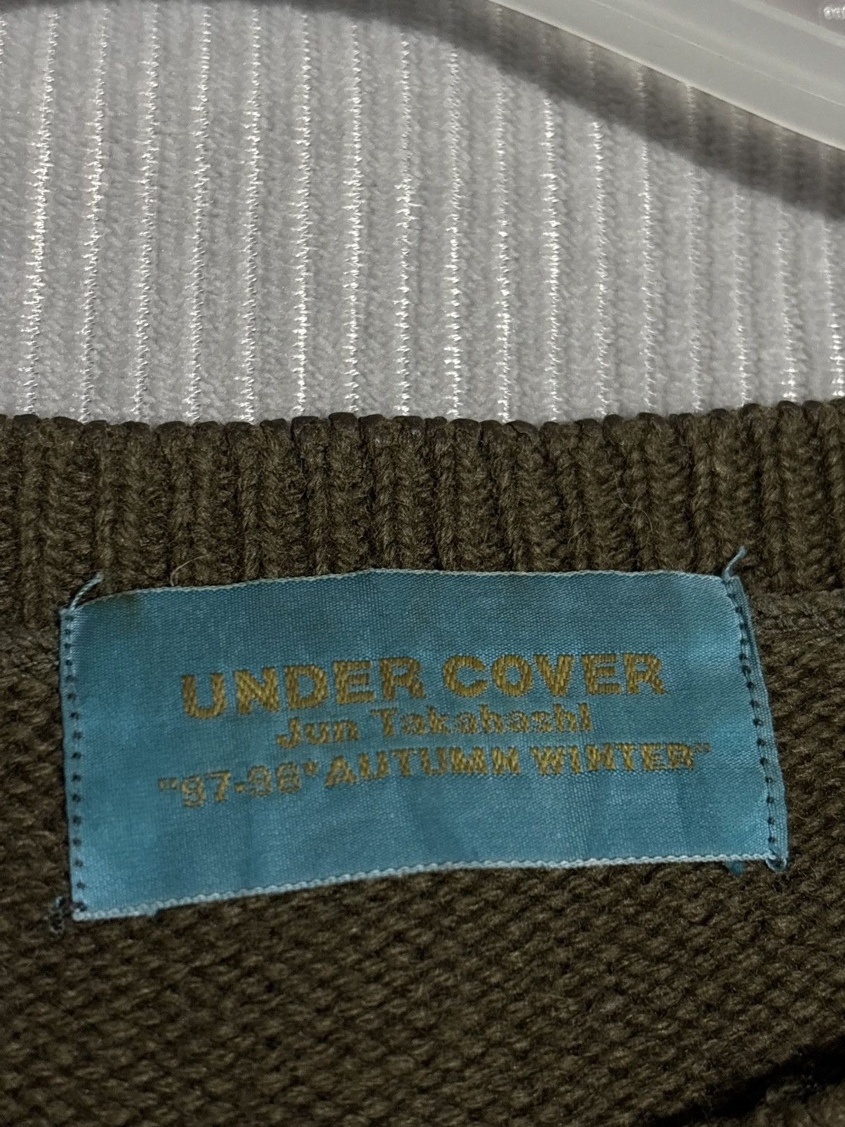 Undercover AW97-98 Undercover “Leaf” Crewneck Knit Sweater Sweatshirt Size US L / EU 52-54 / 3 - 3 Thumbnail
