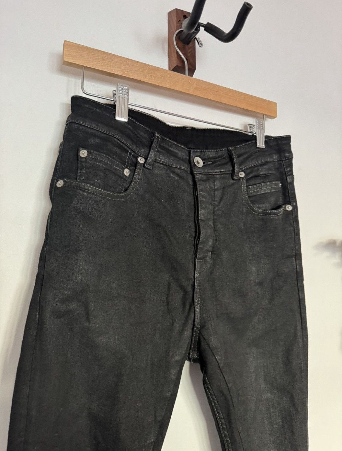 Rick Owens Rick owens waxed detroits Size US 30 / EU 46 - 2 Thumbnail