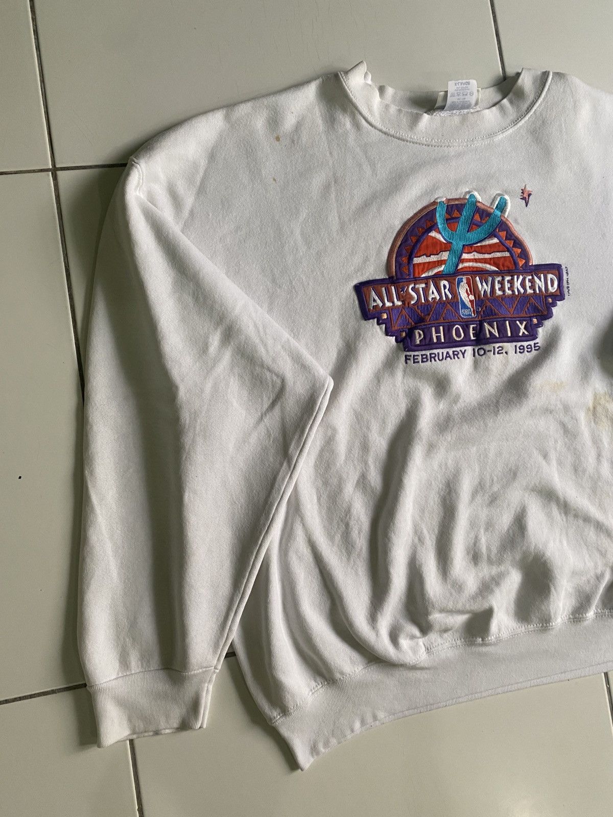 NBA × Phoenix Clothing Vinatge 90s Nba weekend Phoenix Oversized sweatshirt Size US XL / EU 56 / 4 - 2 Thumbnail