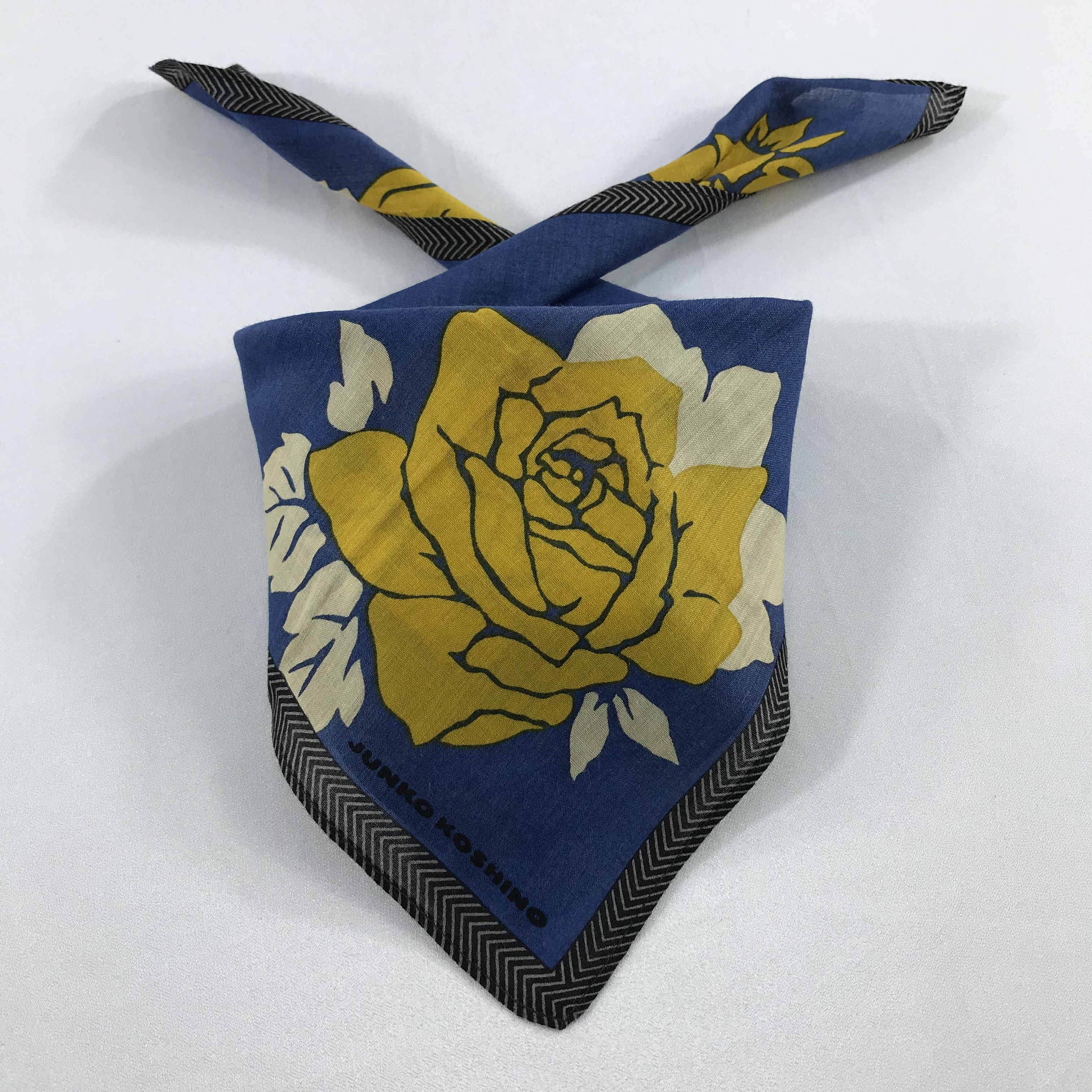 Mr. Junko × Vintage Junko Koshino Bandana / Handkerchief / Neckerchief - S1993 Size ONE SIZE - 3 Thumbnail