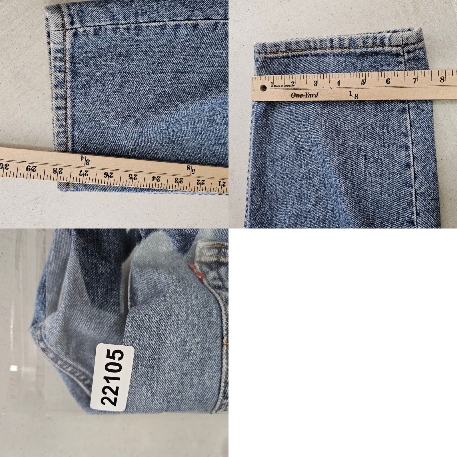 Levi's VTG Levi's 560 Jeans Men 40x28 Loose Tapered USA 90s Denim Blue Regular 5-Pocket Wide-Leg Classic Comfort Retro Mint Size US 40 / EU 56 - 9 Thumbnail