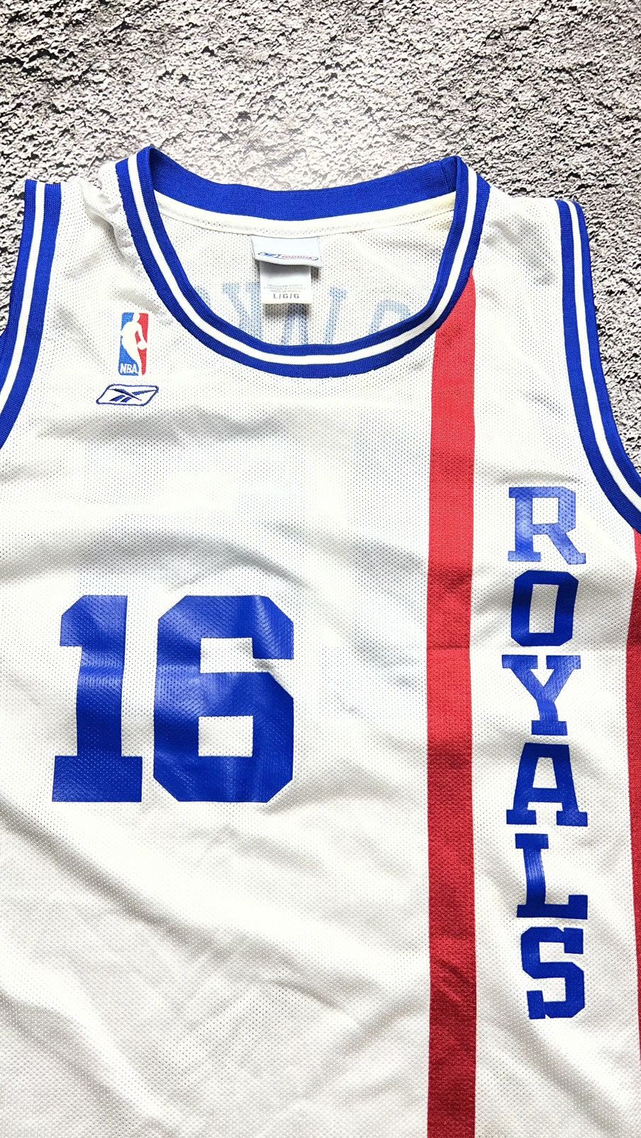 Reebok VTG 90’s Sacramento Kings NBA Peja Stojakovic reebok jersey Size US L / EU 52-54 / 3 - 3 Thumbnail