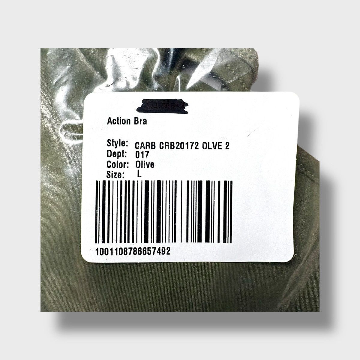 Other Carbon38 Women’s 2.0 Takara Shine Action Olive Bra Size L / US 10 / IT 46 - 15 Thumbnail
