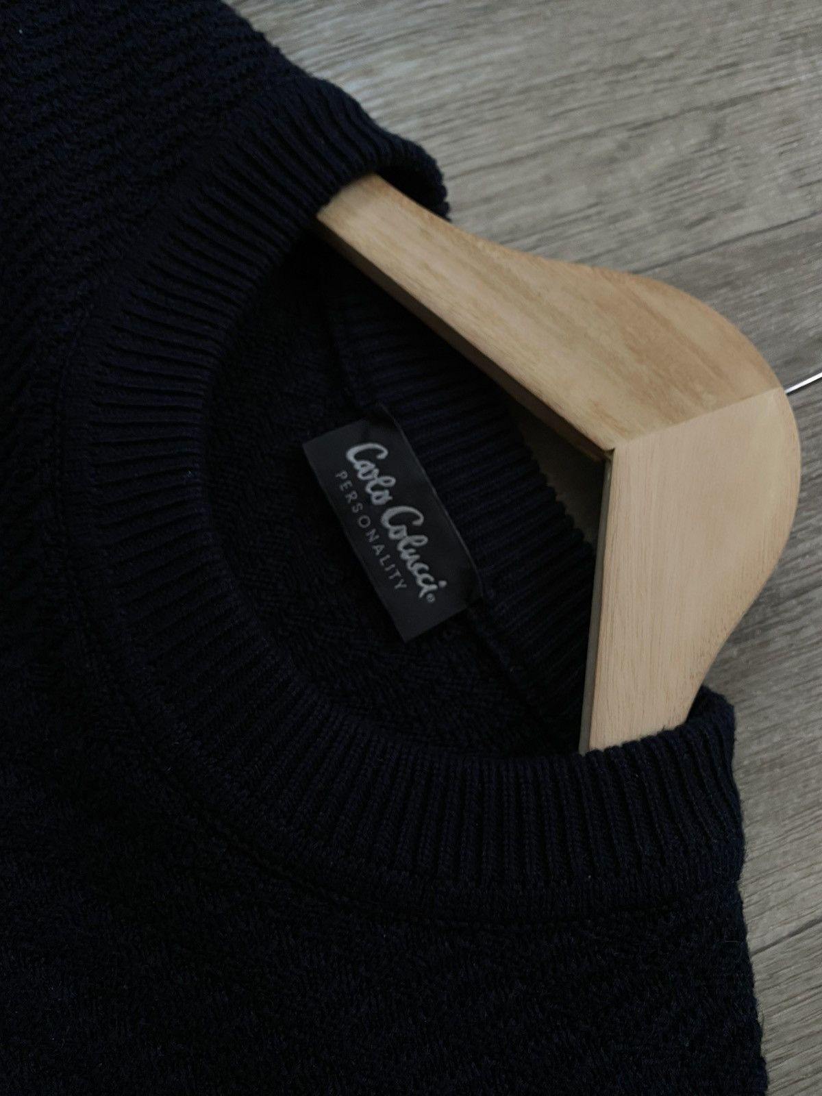 Carlo Colucci 🫧CARLO COLUCCI VINTAGE MENS KNIT SWEATER Size US L / EU 52-54 / 3 - 5 Thumbnail