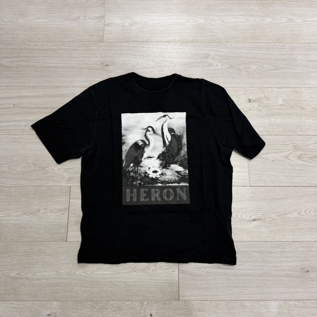 Heron Preston Black Tee