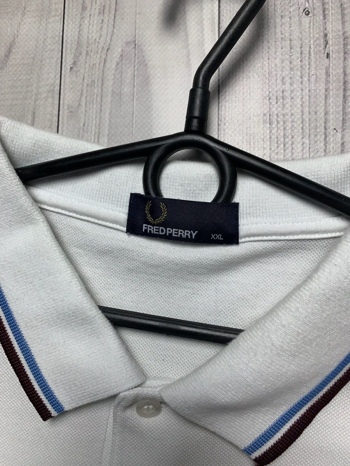 Fred Perry × Vintage Vintage Fred Perry size XXl polo white Size US XXL / EU 58 / 5 - 3 Thumbnail