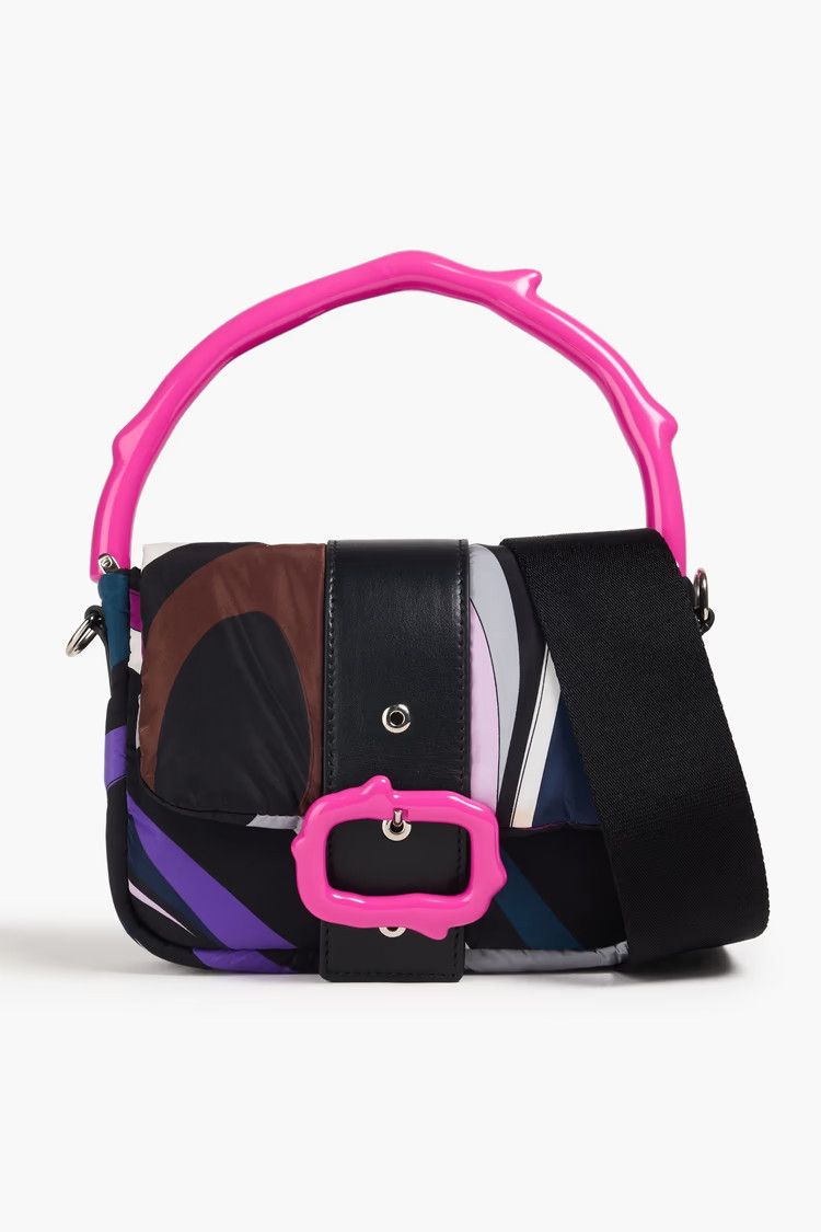 Emilio Pucci o1mle1224 Size : OS/Printed Shell Mini Bag in Multicolor Size ONE SIZE - 1 Thumbnail
