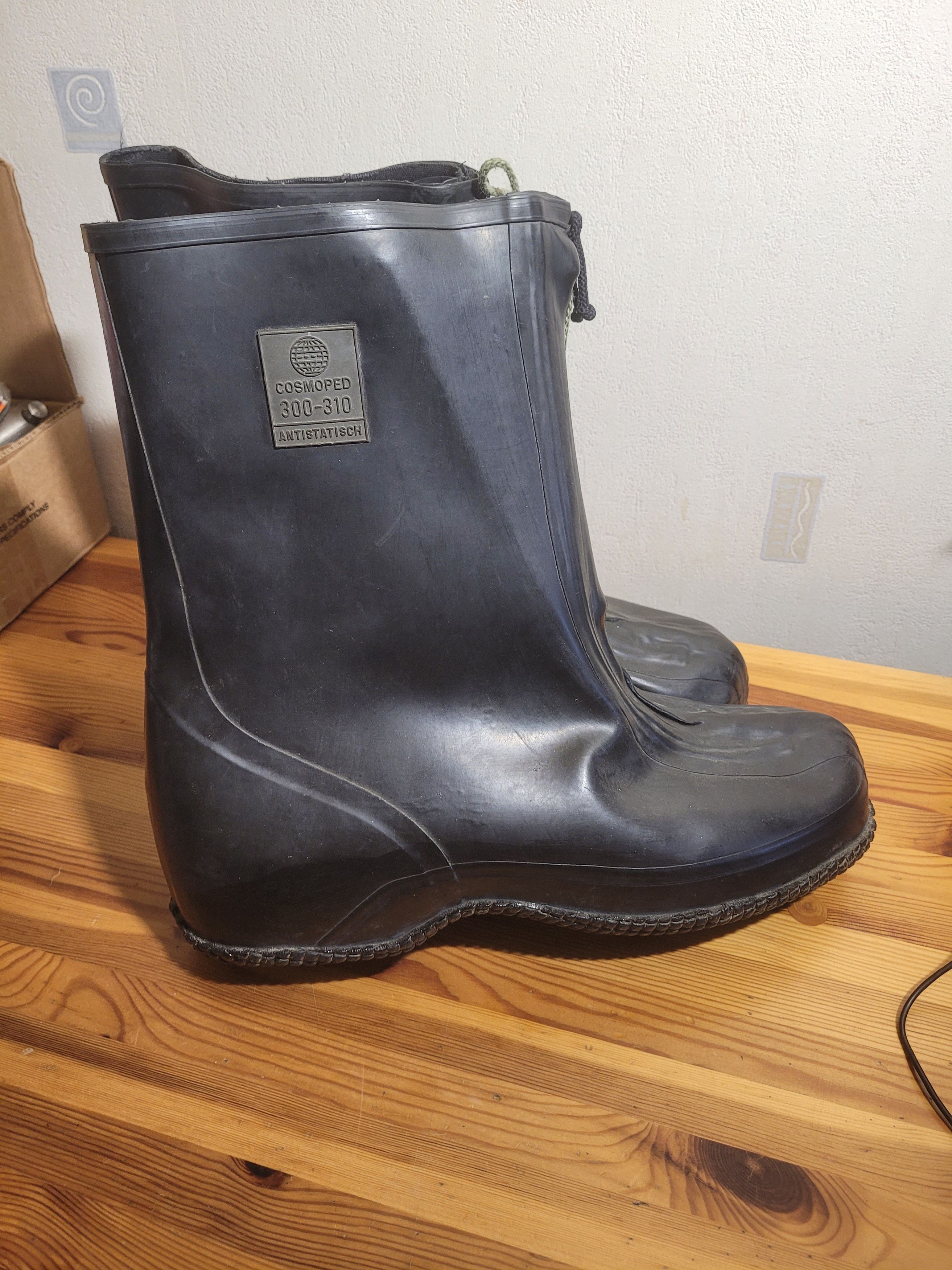 1980s Vintage Combat WaterProof Boots