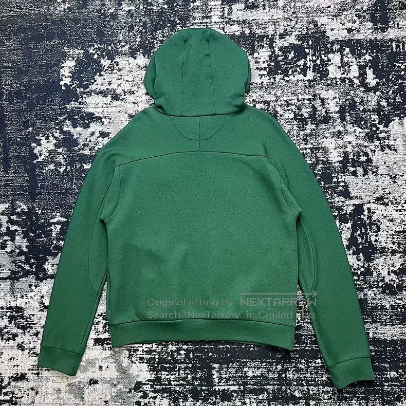 Fendi Fendi Logo Printed Long Sleeve Hooded Sweatshirt - Green Size US S / EU 44-46 / 1 - 2 Thumbnail