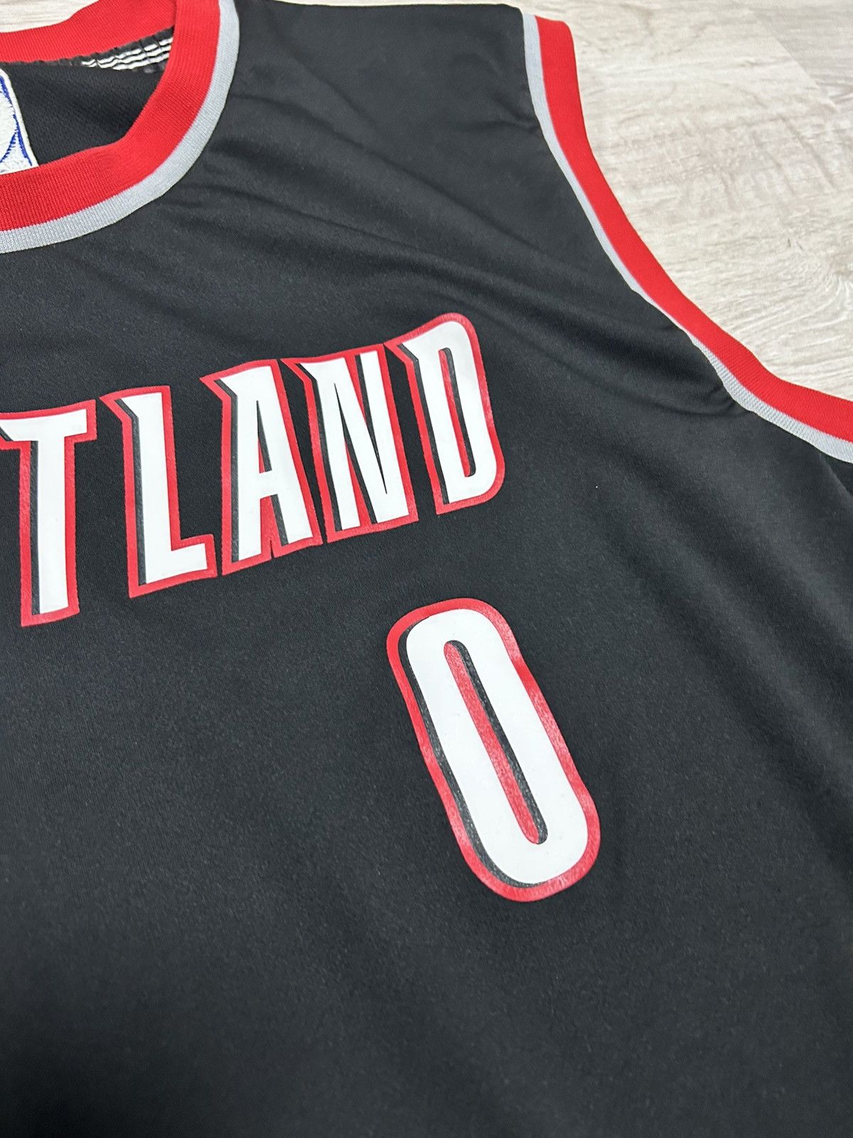 Adidas Adidas Jersey NBA Portland Blazers Size XL Lillard 0# Size US XL / EU 56 / 4 - 10 Thumbnail