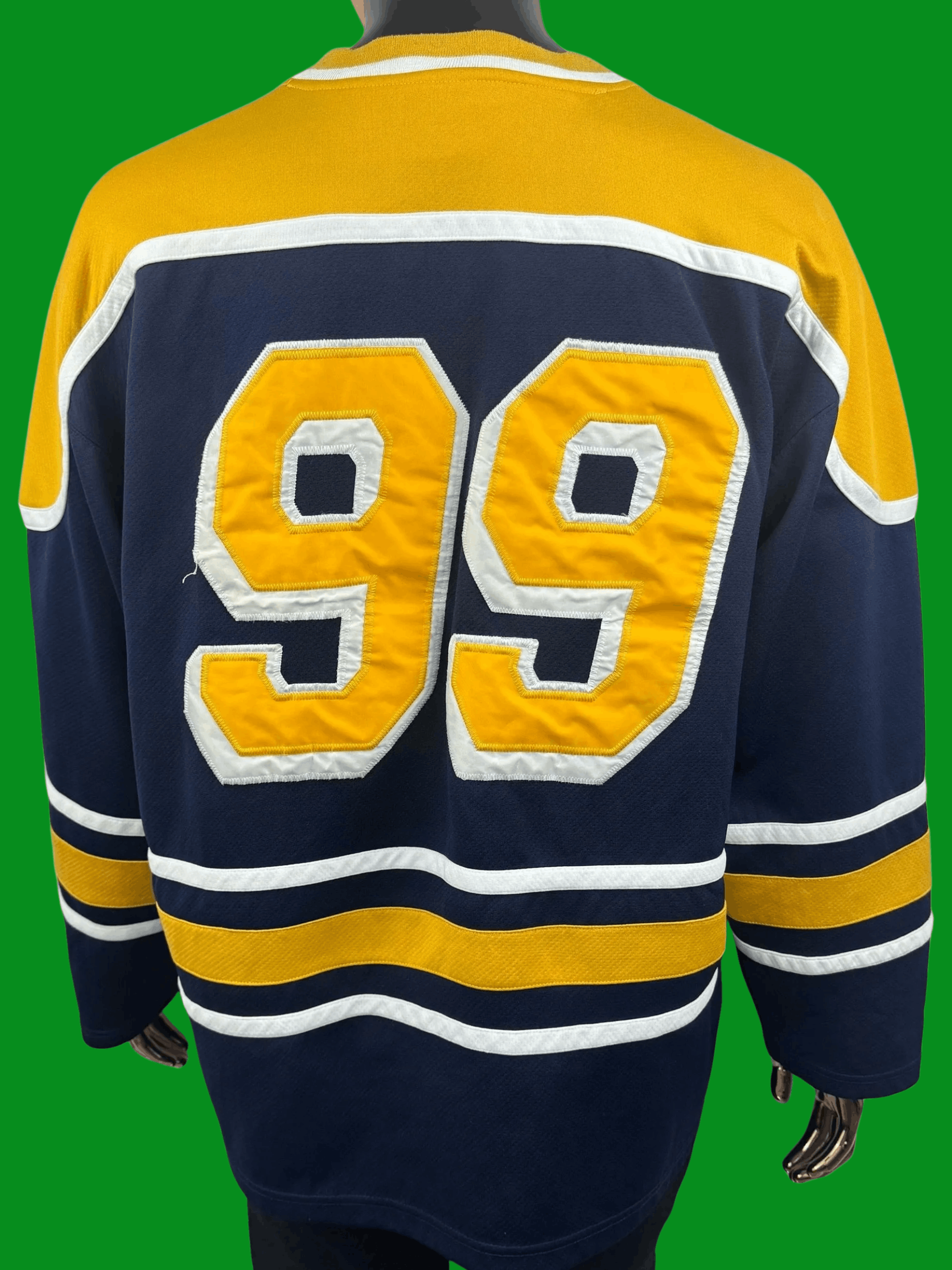 Steve And Barrys VTG Steve & Barry’s WVU Mountaineers Hockey Jersey #99 Size US M / EU 48-50 / 2 - 5 Thumbnail