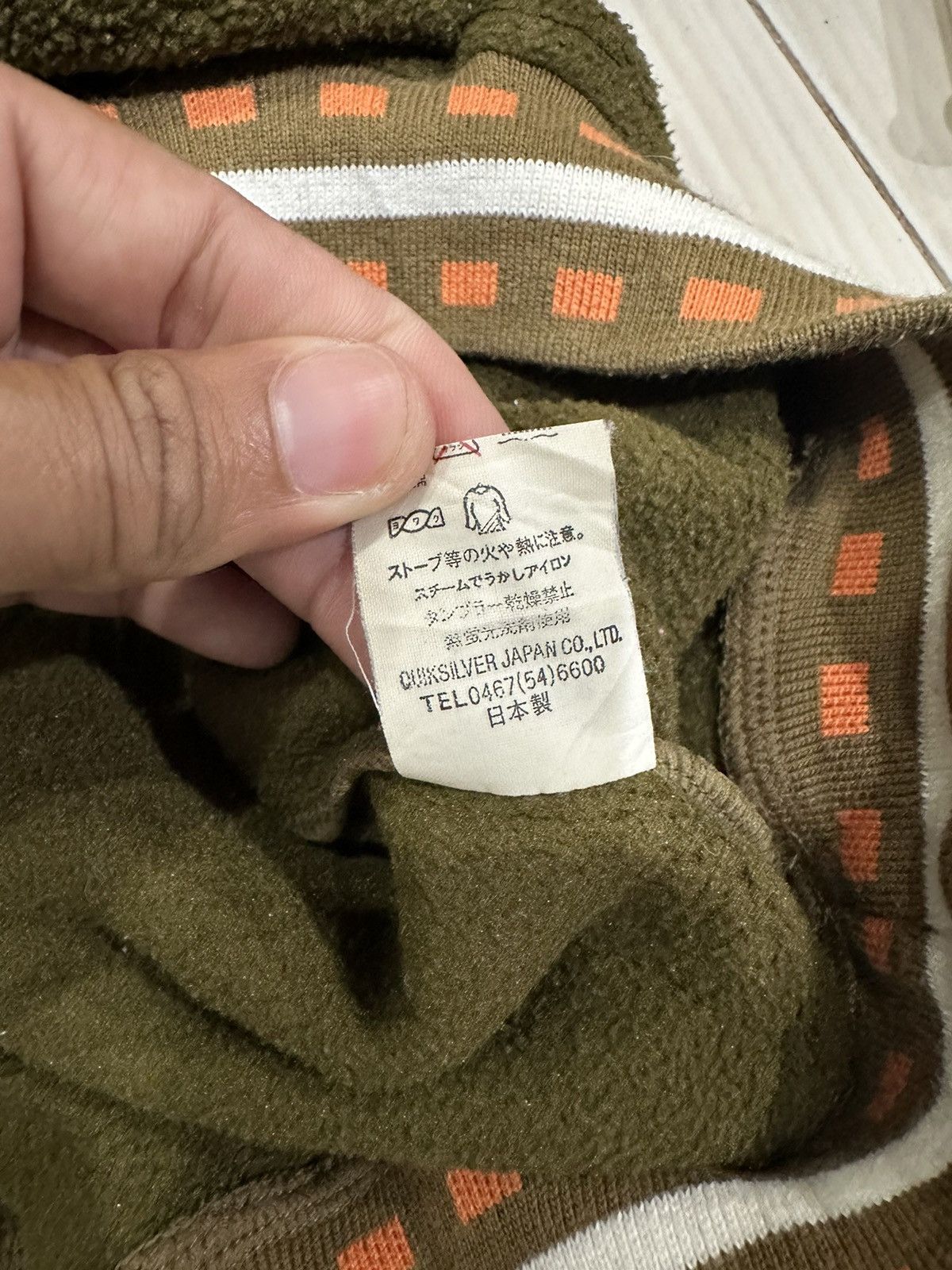 Quiksilver × Vintage Vintage Quicksilver Fleece round neck Size US L / EU 52-54 / 3 - 9 Thumbnail