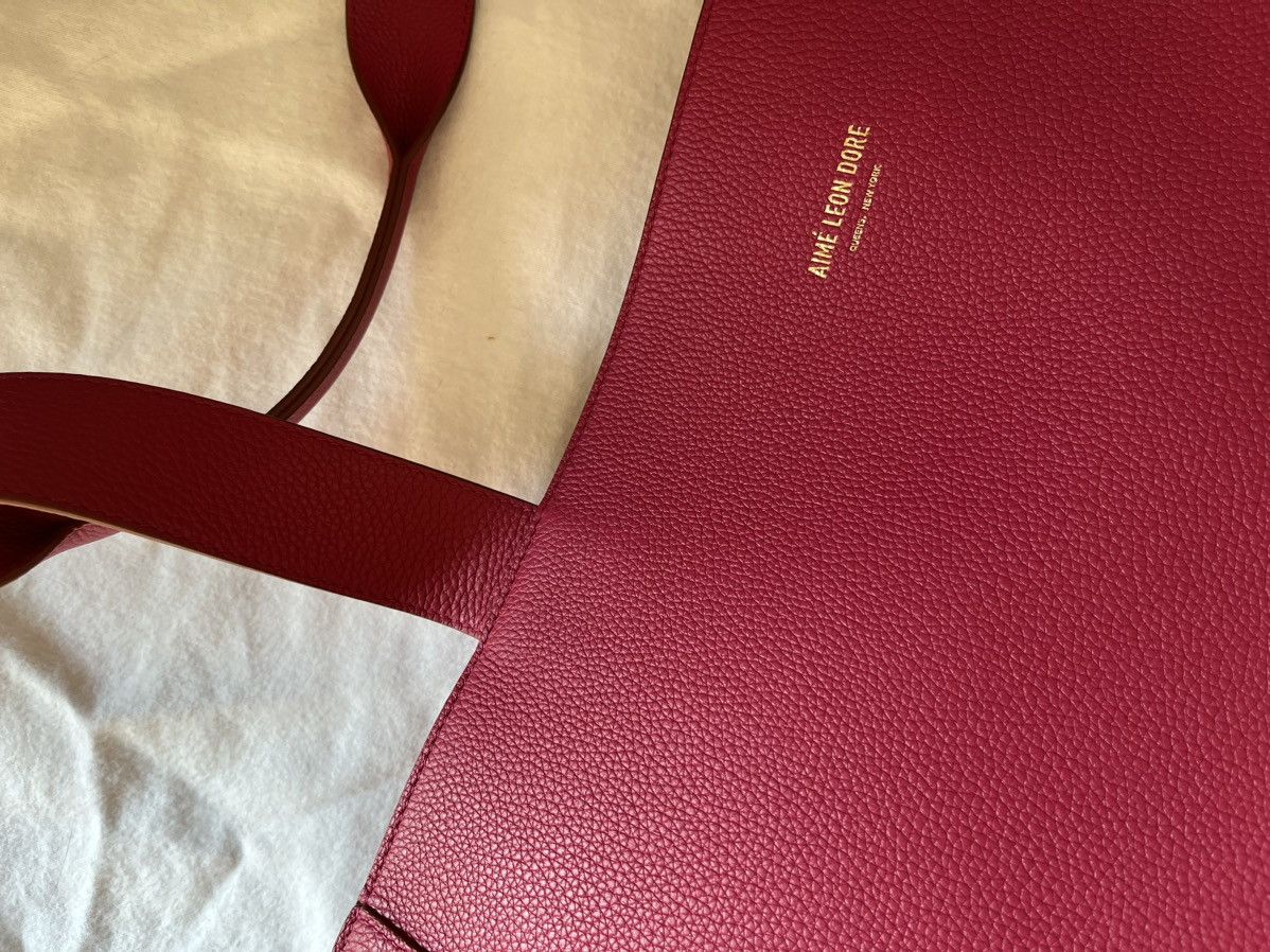 Aime Leon Dore ALD Genuine leather tote bag Anemone pink color Size ONE SIZE - 15 Thumbnail