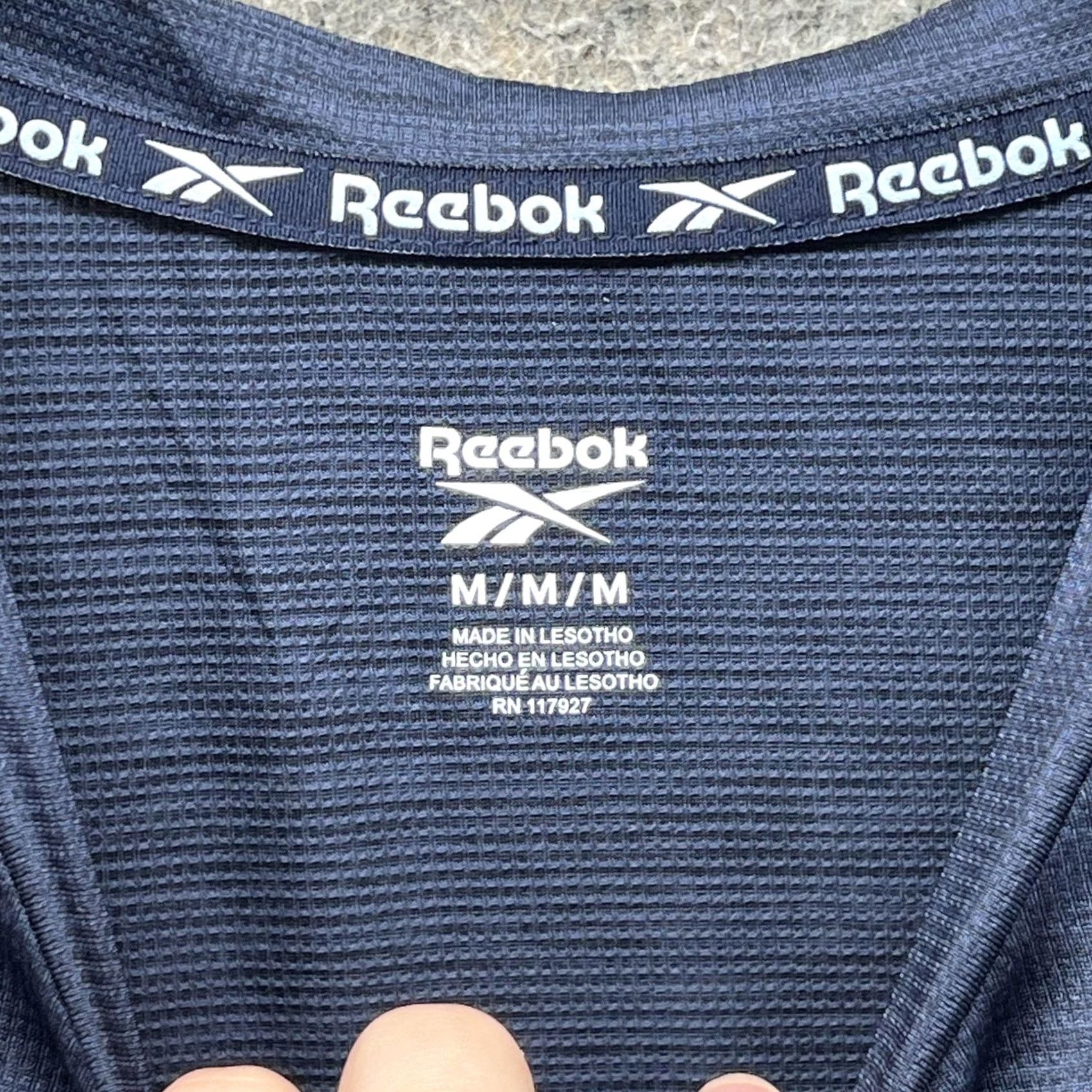 Reebok Reebok Shirt Mens Medium Blue Lightweight Athletic Performance Workout Tee Top Size US M / EU 48-50 / 2 - 3 Thumbnail