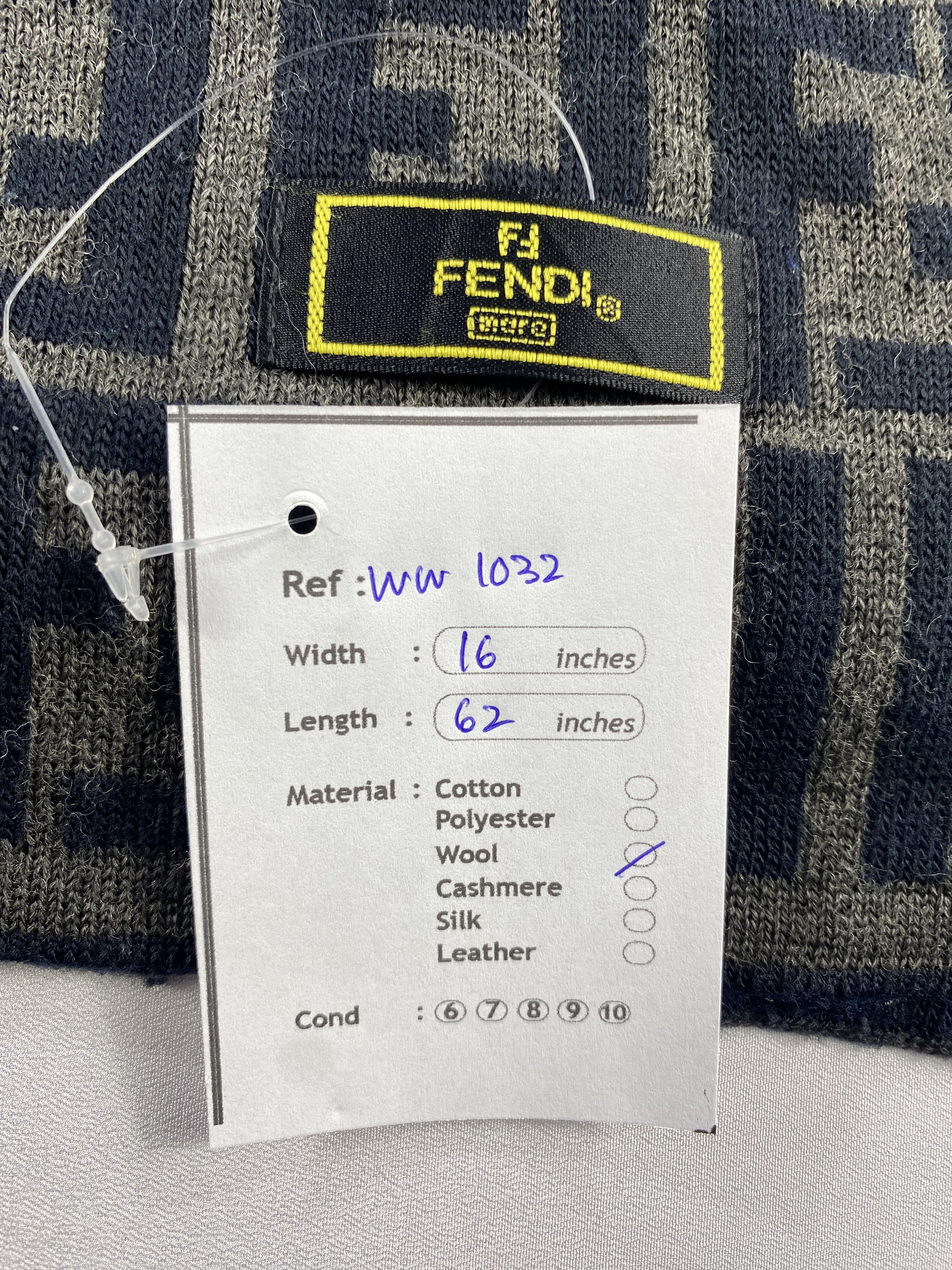 Fendi × Vintage Fendi Scarf / Muffler / Neckwear Size ONE SIZE - 5 Thumbnail