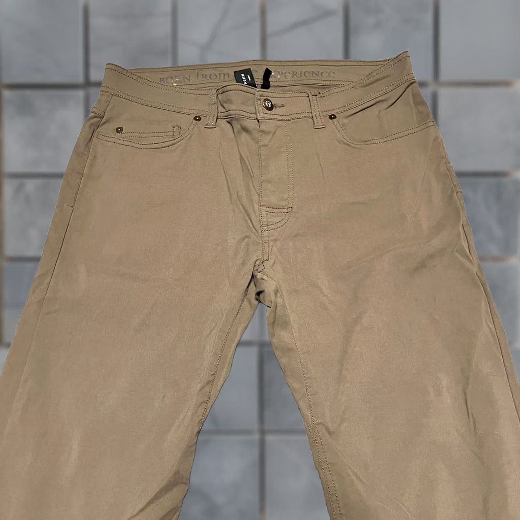Prana Prana Brion Pants Mens 34 x32 Brown Nylon Hiking Outdoor Gorp 34x31 Inseam 31 Chino Mens Brown Size US 34 / EU 50 - 1 Thumbnail