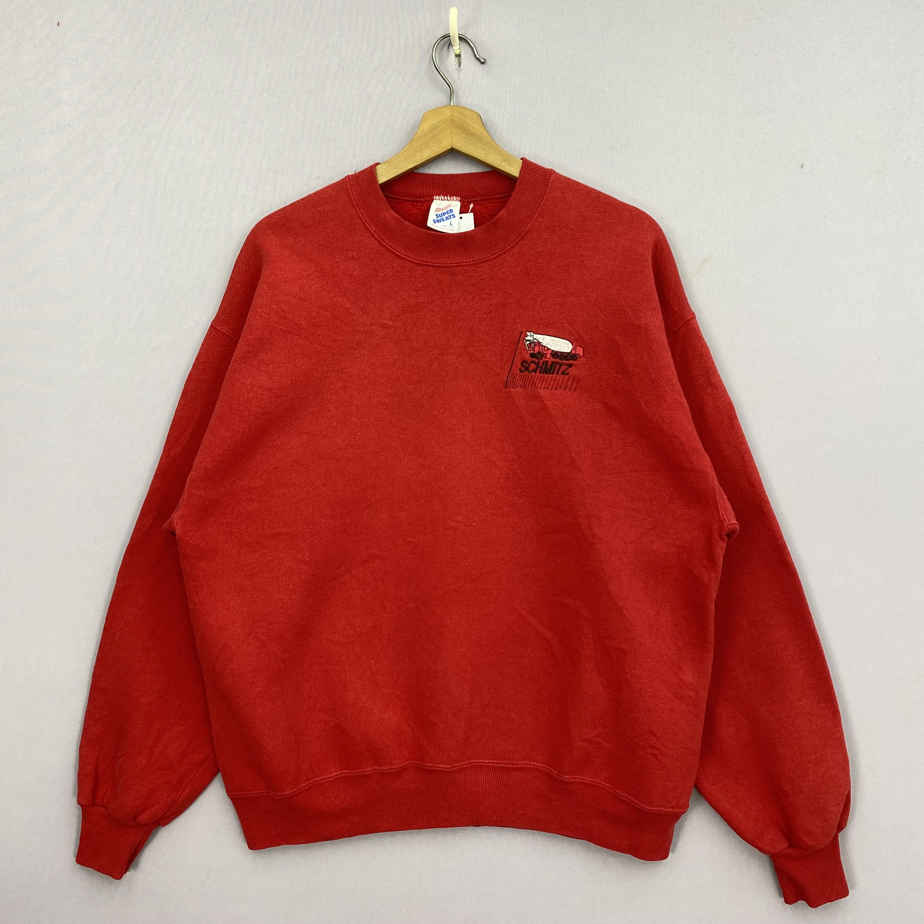 Vintage Vintage Schmits Mixer Lorry Sweater Sweatshirt Jumper Size US M / EU 48-50 / 2 - 1 Thumbnail