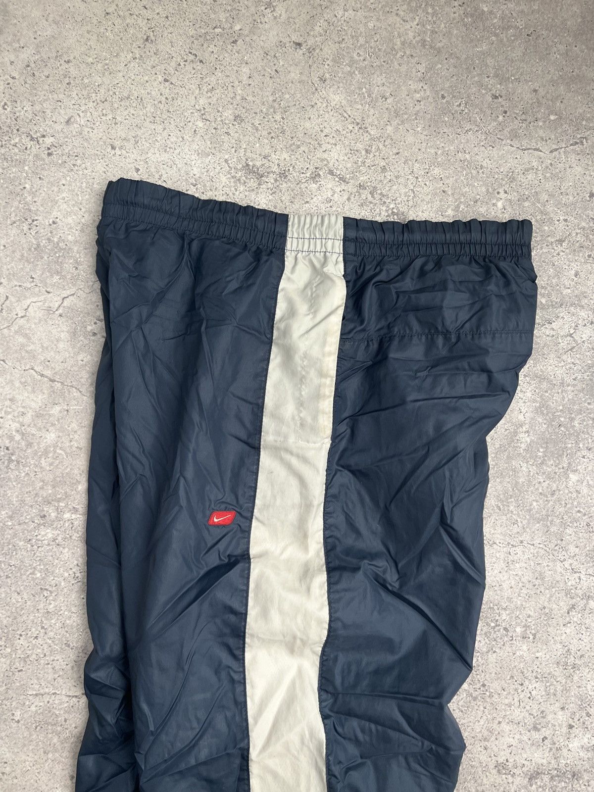 Nike Y2K Nike Nylon Pants Track Drill 00s Logo Swoosh Size US 32 / EU 48 - 4 Thumbnail