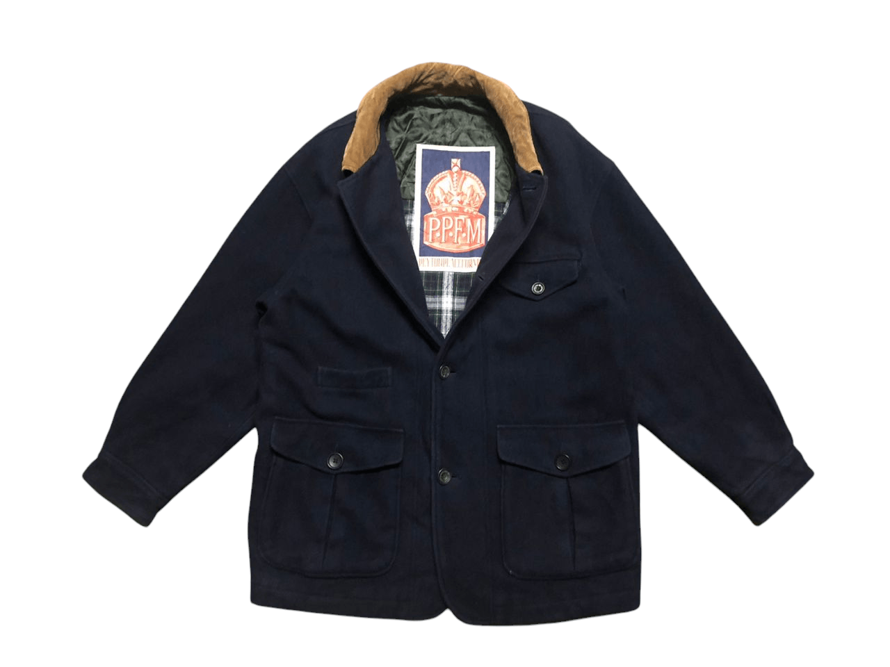 PPFM Vintage PPFM Men Field & Work Wool Chore Jacket Size US M / EU 48-50 / 2 - 1 Thumbnail
