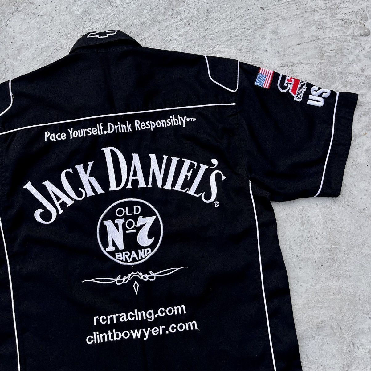 JH Design Vintage Jack Daniels Nascar Racing shirt by JH Design Size US M / EU 48-50 / 2 - 7 Thumbnail