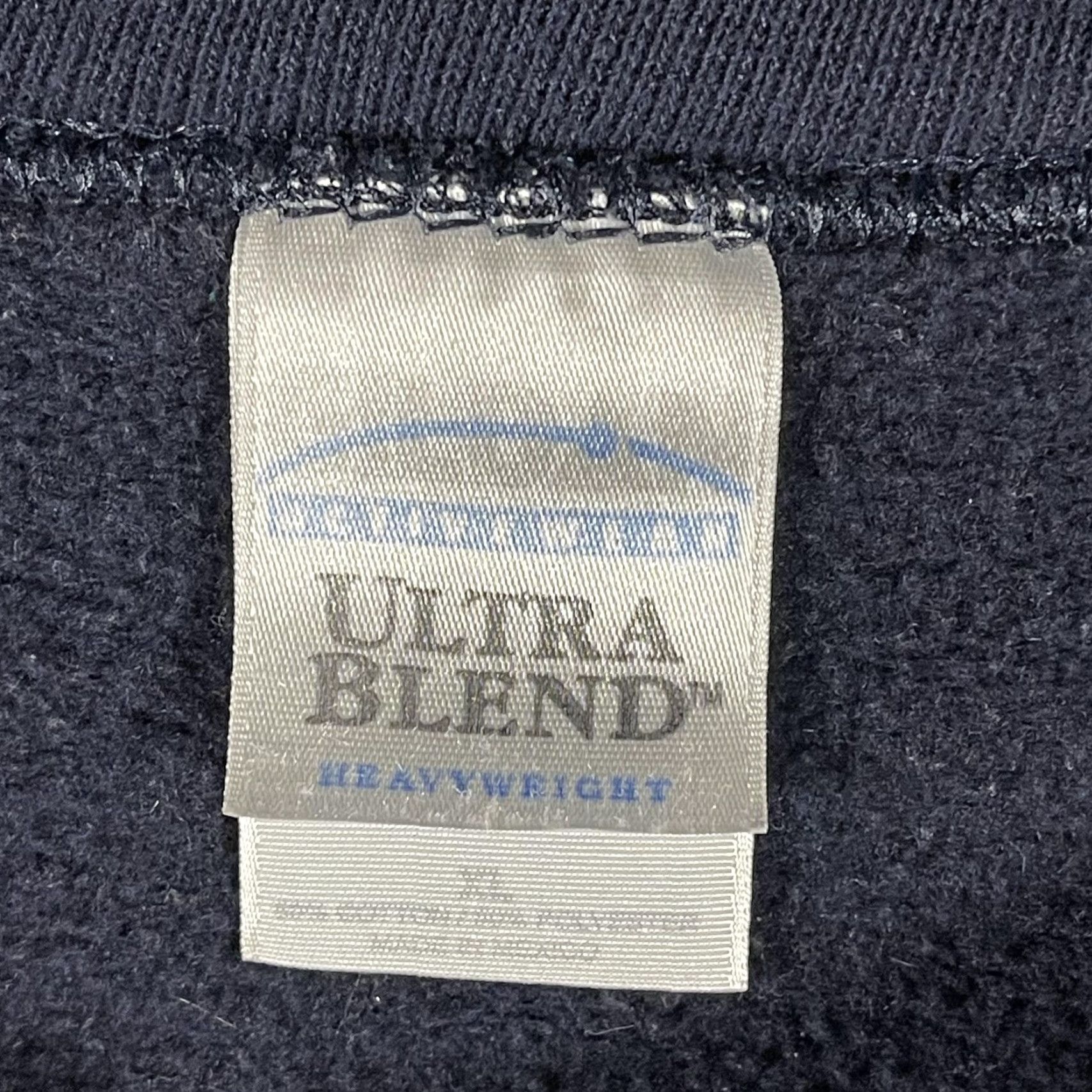 Gildan VTG Gildan Sweatshirt Mens 2XL Navy Blue US Navy Graphic Fleece Heavyweight Crew Neck Navy Mens Pullover Size US XXL / EU 58 / 5 - 5 Thumbnail