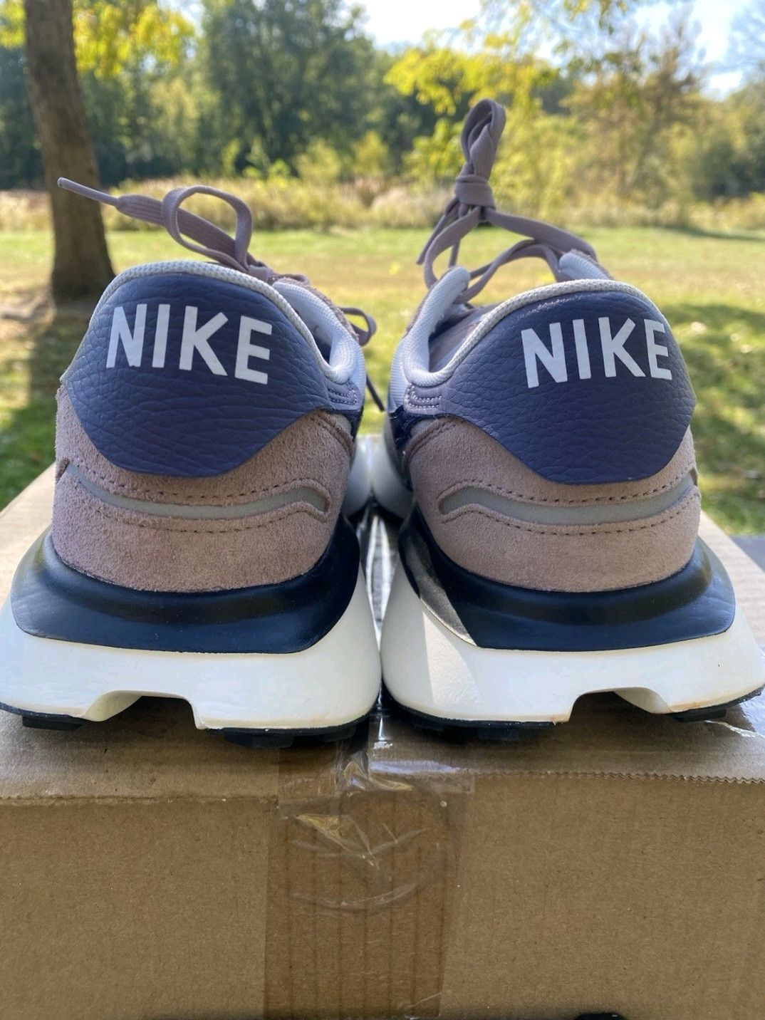Nike Phoenix Waffle Light Violet Ore Dark Raisin Size 10.5 W (9M) Size US 10.5 / IT 40.5 - 5 Thumbnail