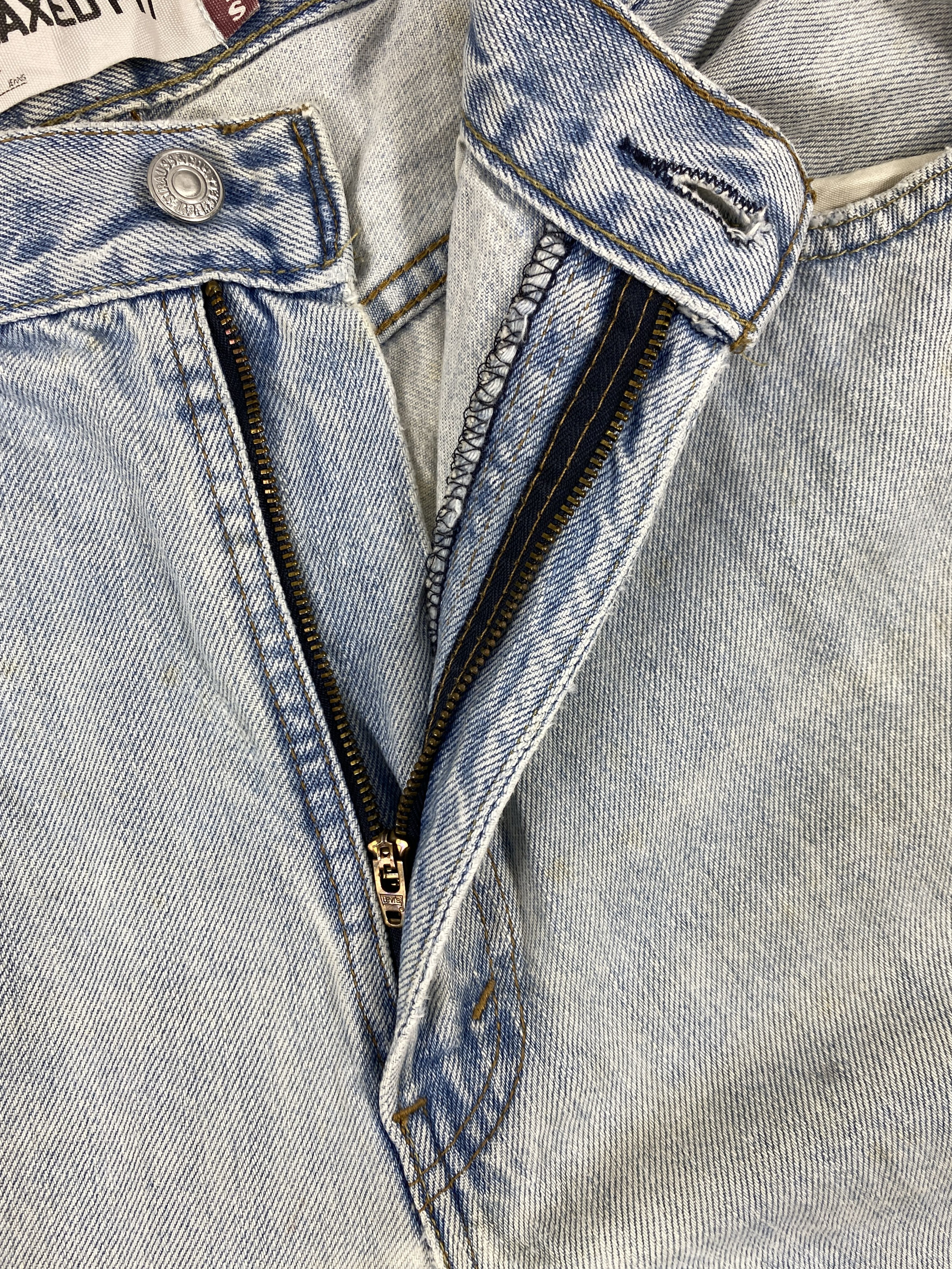 Levi's Light Blue Wash Levi's 550 Jeans 38x33 Denim -SJ101 Size US 38 / EU 54 - 6 Thumbnail