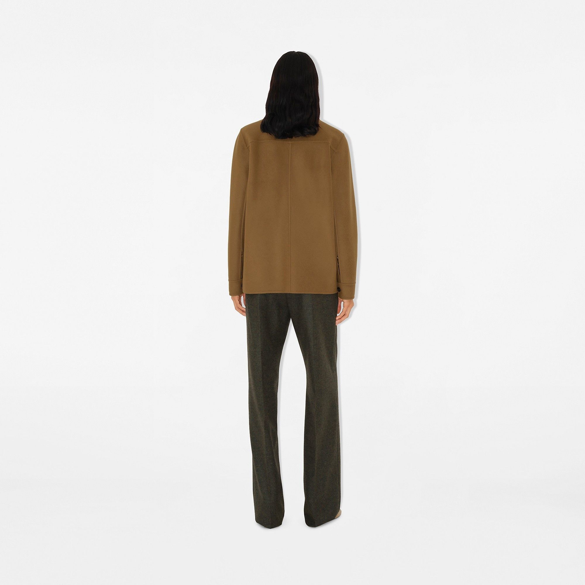 Burberry o1w1db10326 Wool Overshirt in Shrew Size L / US 10 / IT 46 - 4 Thumbnail