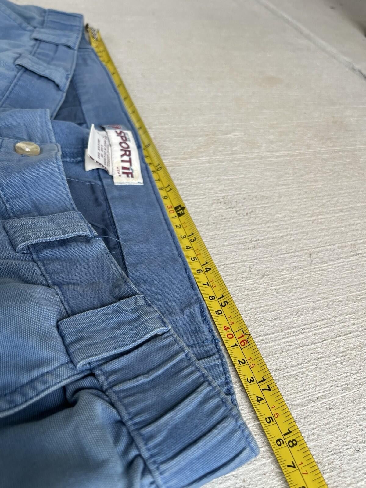 Other Sportif USA Blue Convertible Zip Off Cargo Pants Size 38 Size US 38 / EU 54 - 5 Thumbnail