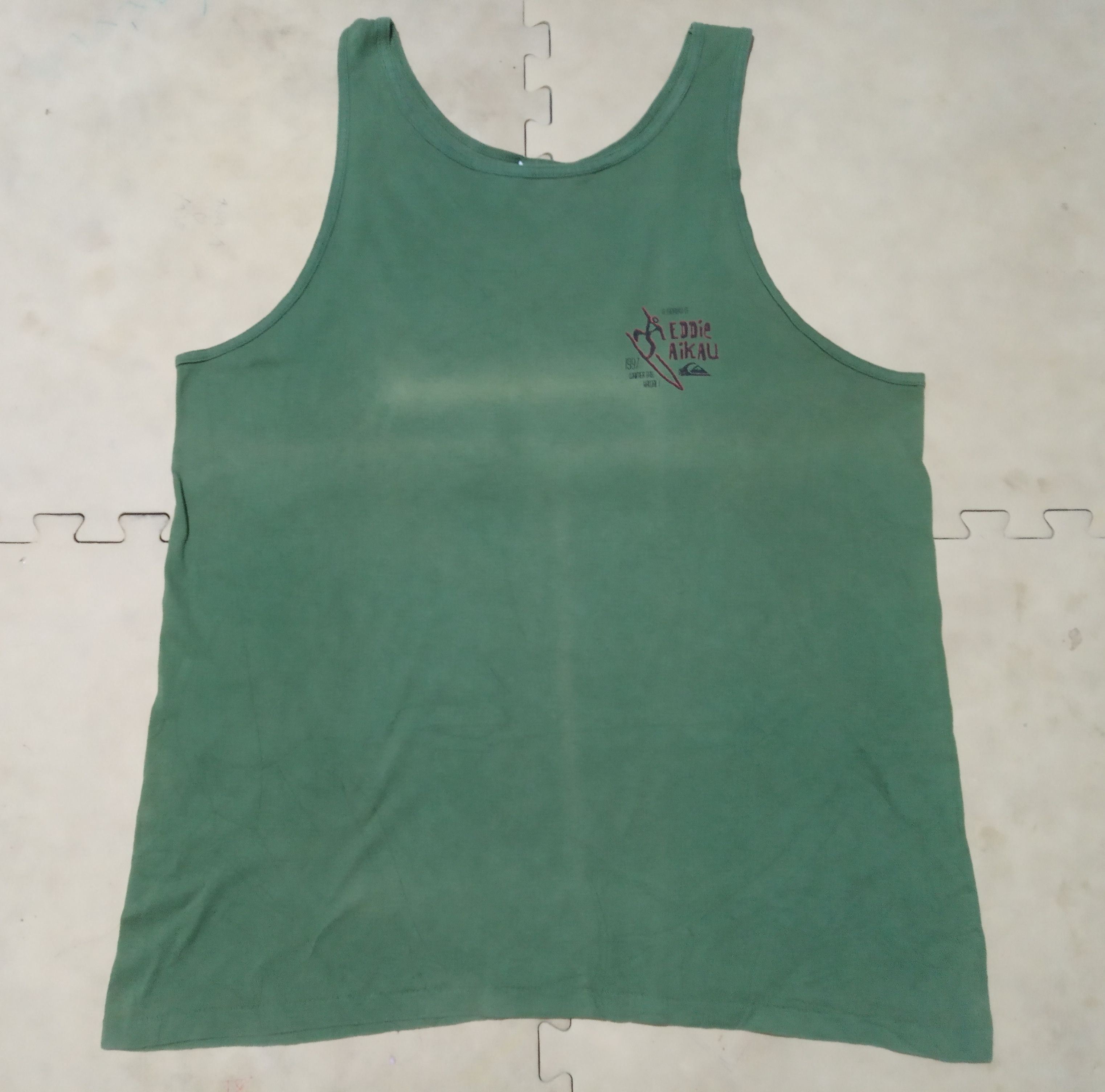 Quicksilver Vintage 90s Quiksilver "In Memory of Eddie Aikau" Size US L / EU 52-54 / 3 - 1 Thumbnail