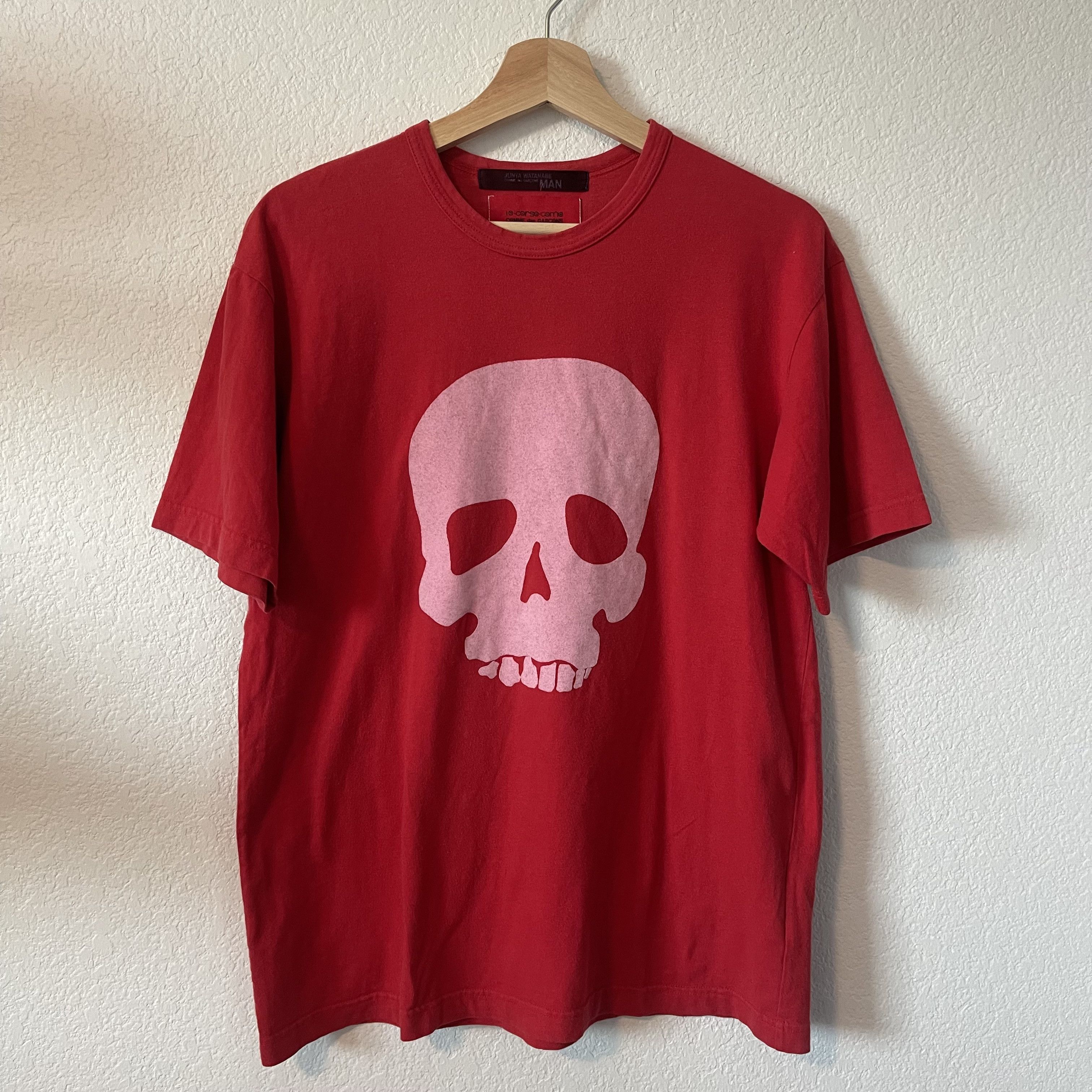 Junya Watanabe Junya Watanabe CDG x 10 Corso Como Velvet Skull Tee 