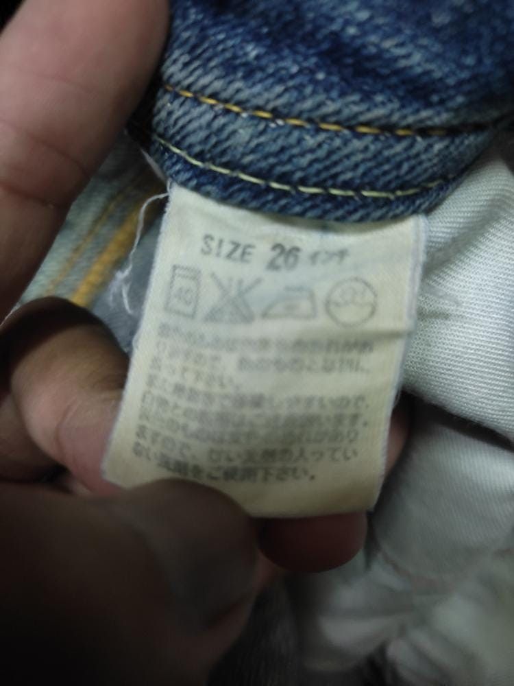 Levi's Vintage Clothing × Vintage LEVI’S LADY STYLE DISTRESSED JEANS FLARED VINTAGE Size 27" / US 4 / IT 40 - 11 Thumbnail