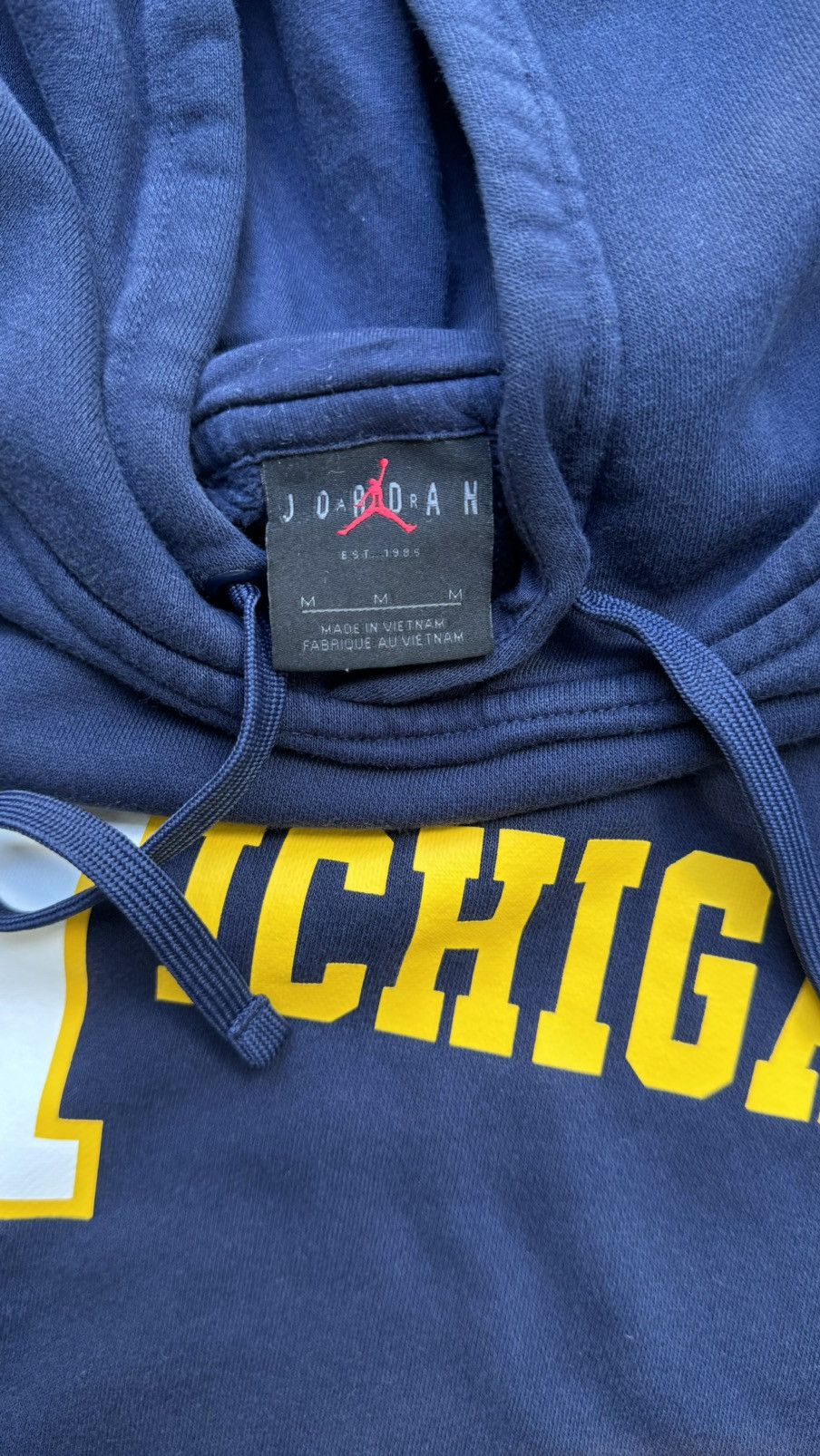 Jordan Brand Michigan Jordan Hoodie Size US M / EU 48-50 / 2 - 2 Thumbnail