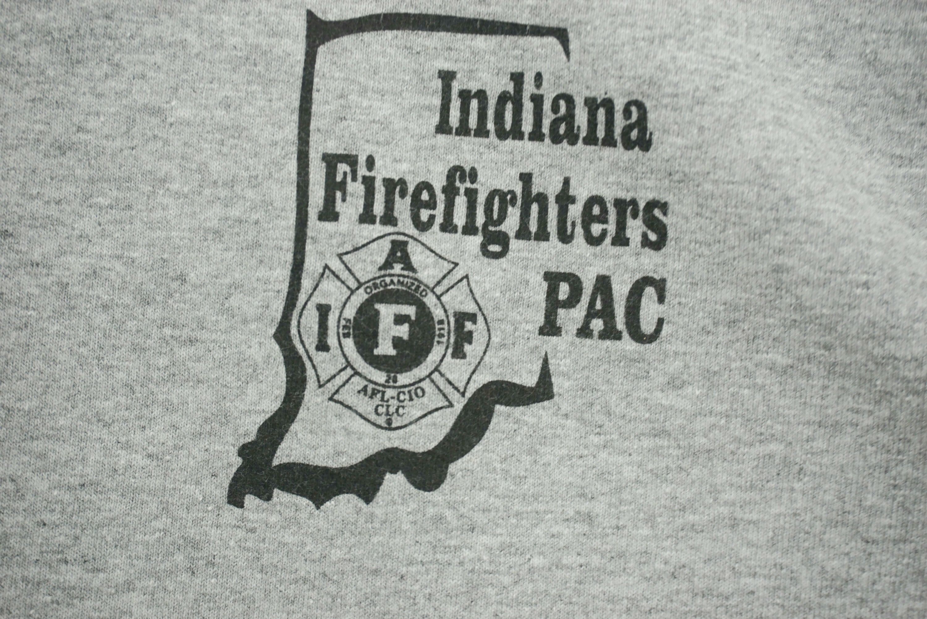 Other Vintage BAYSIDE Indiana Firefighters PAC Tee Made in USA Size US L / EU 52-54 / 3 - 5 Thumbnail