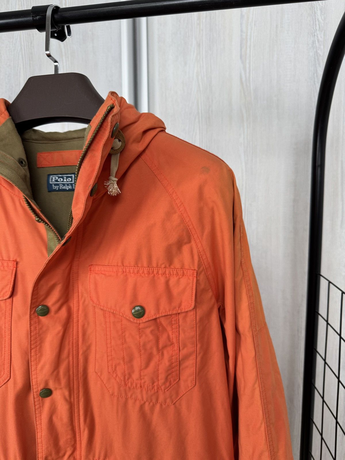 Polo Ralph Lauren Polo Ralph Lauren vintage orange dirty style talon jacket Size US S / EU 44-46 / 1 - 8 Thumbnail