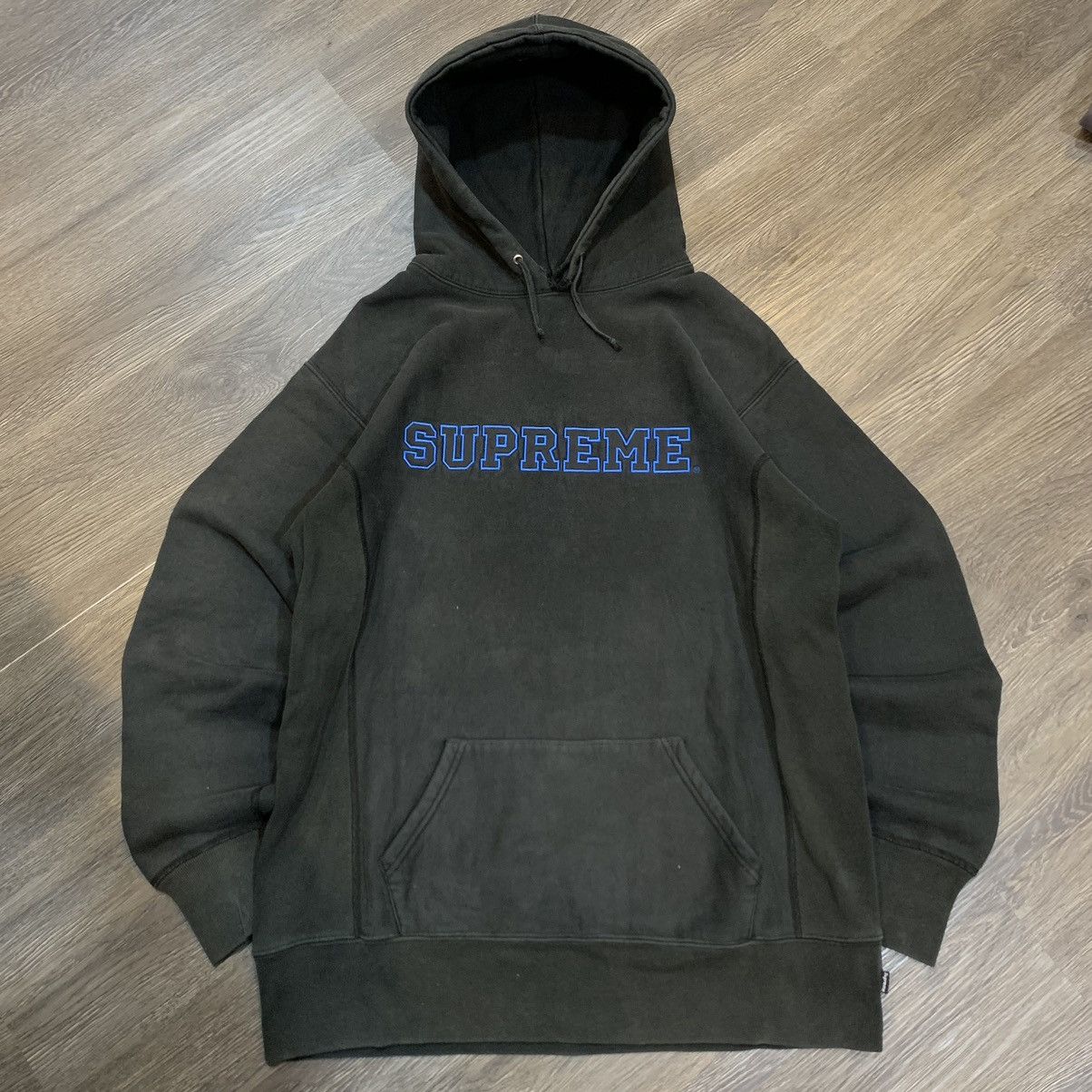 Supreme Supreme Spell Out Outline Blue Size US L / EU 52-54 / 3 - 1 Thumbnail