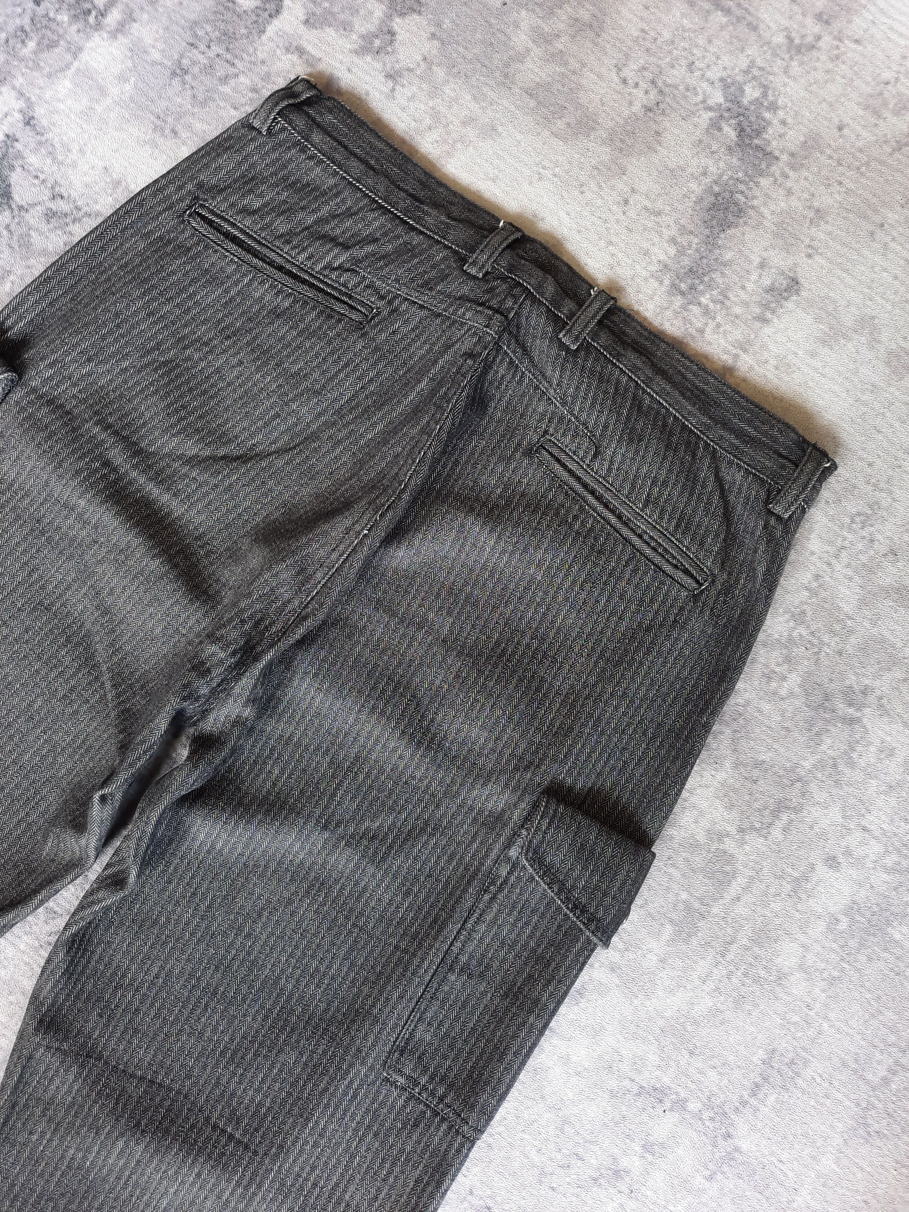JNCO 🔥Vintage Bodywere harringbone fabric tactical cargo pants Size US 32 / EU 48 - 4 Thumbnail