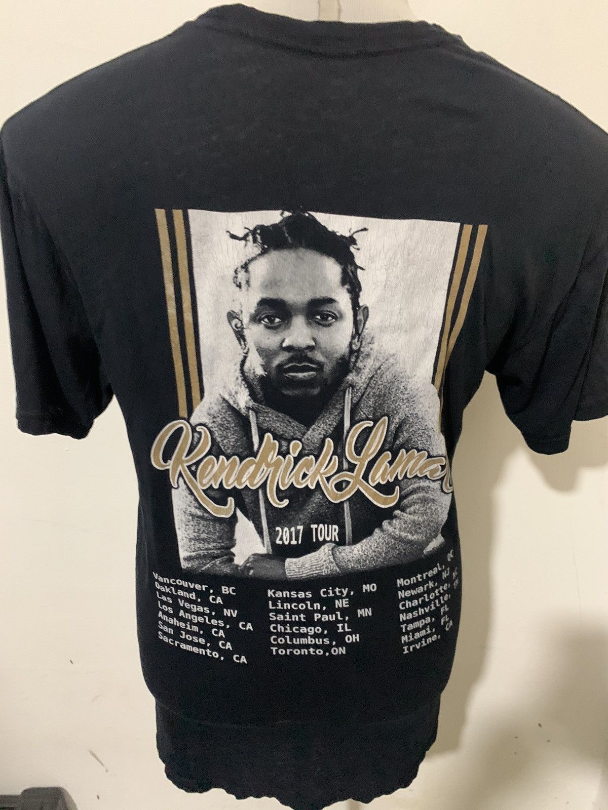 Rap Tees Kendrick Lamar tour 2017 Rap Tees Size US M / EU 48-50 / 2 - 3 Thumbnail