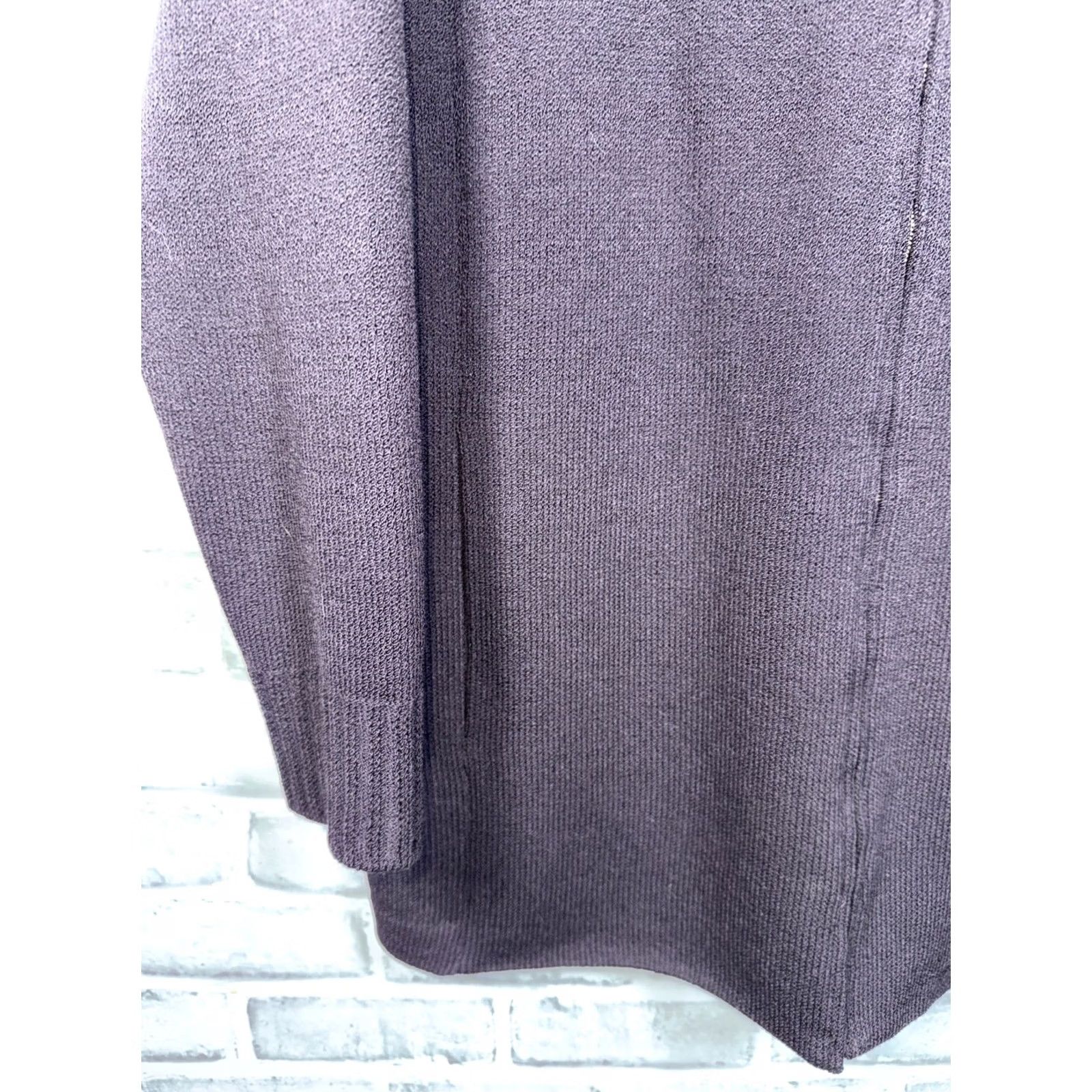 St. John St. John Sport Marie Dark Purple Full Zip Wool Blend Jacket Womens L Size L / US 10 / IT 46 - 5 Thumbnail