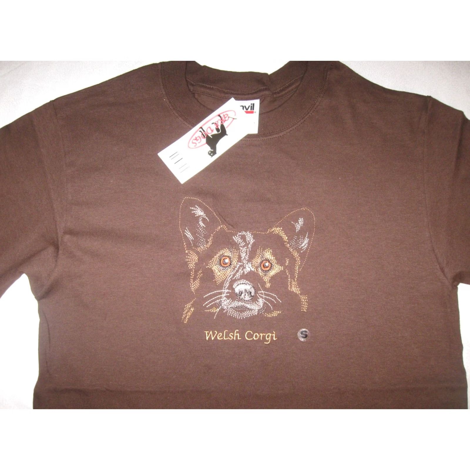 Anvil WELSH CORGI T Shirt Adult Small NEW GR8 Dogs Dog Lovers Cool CUTE PETS Women's Size S / US 4 / IT 40 - 2 Thumbnail