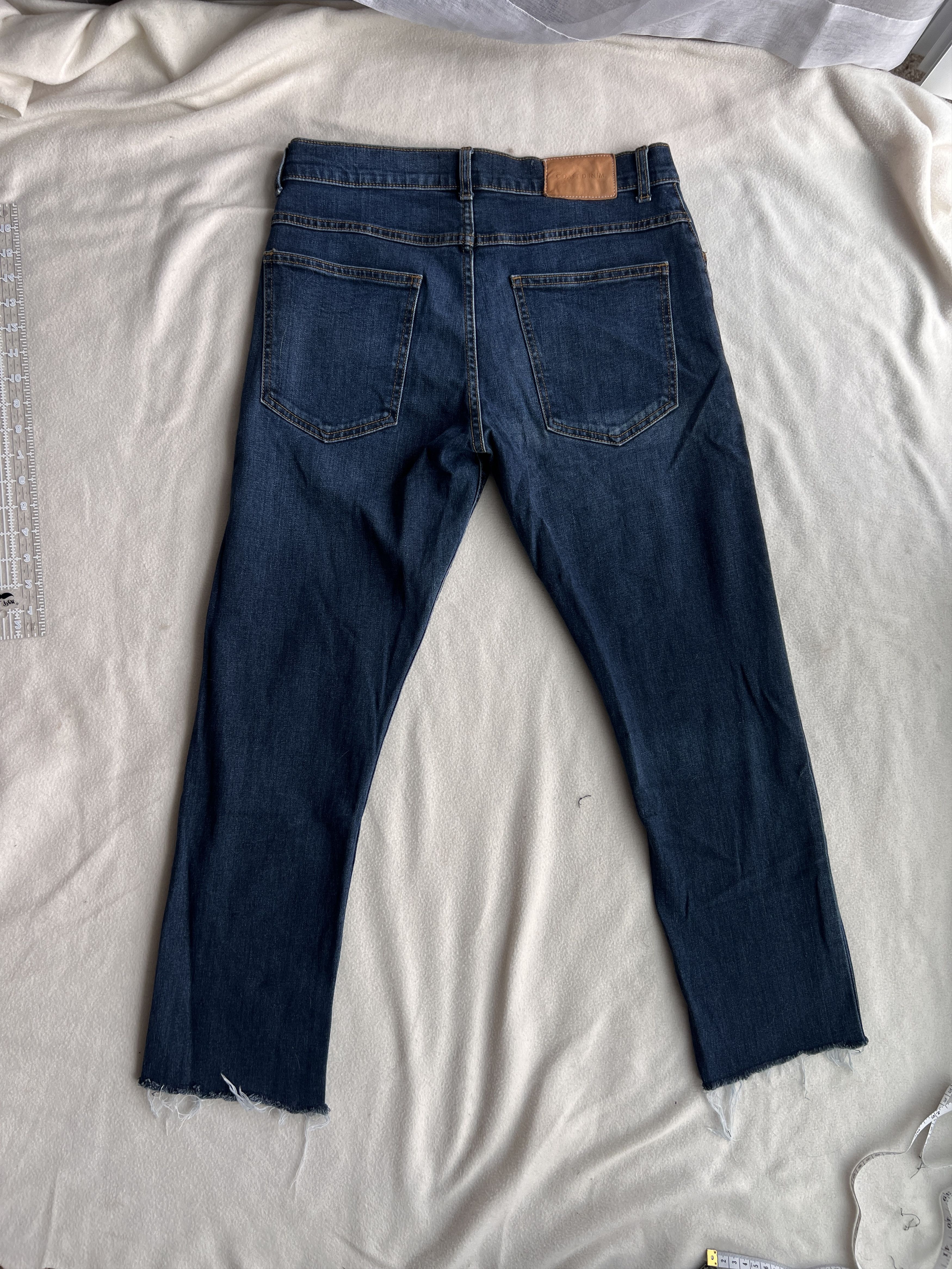 Lone Flag Lone Flag - Slip Taper Raw Hem Denim Size 32 Size US 32 / EU 48 - 2 Thumbnail