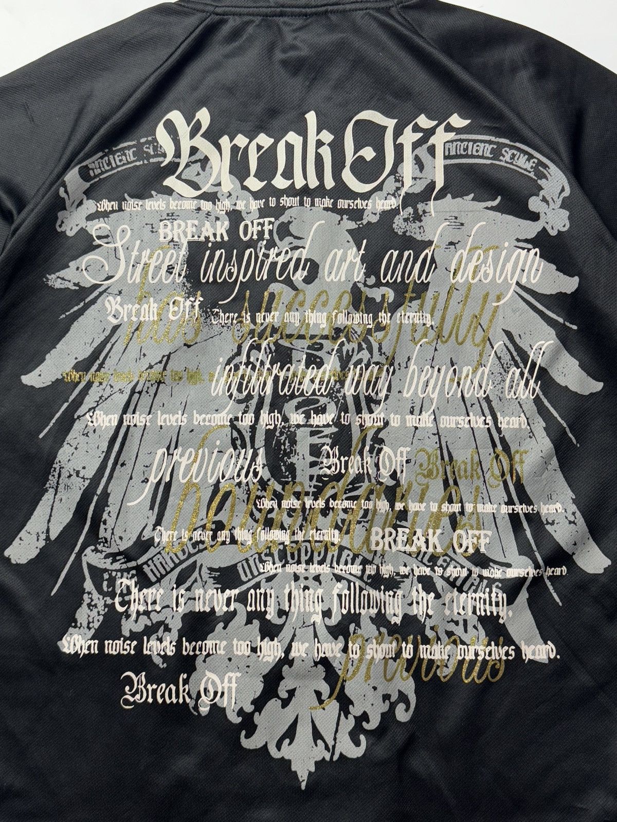 Beauty Beast × Hysteric Glamour × Japanese Brand Archived Break Off Tribal Poem Tracksuit Tees Zipper Size US L / EU 52-54 / 3 - 4 Thumbnail